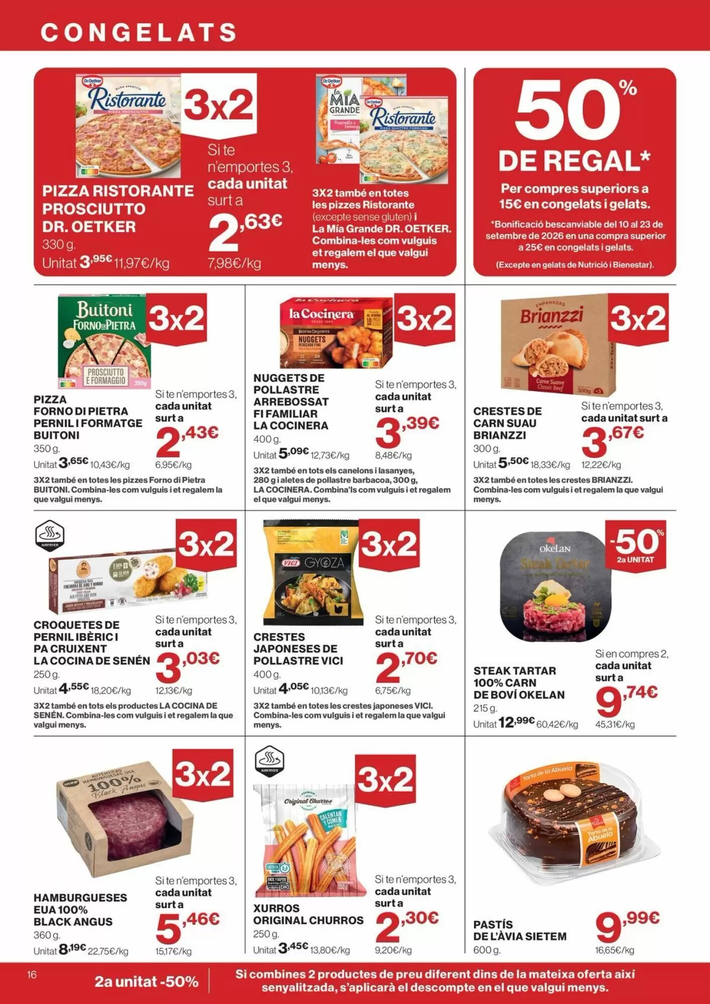 Folleto promocional de Carrefour válido desde el 21/08/2026 - Página 16.