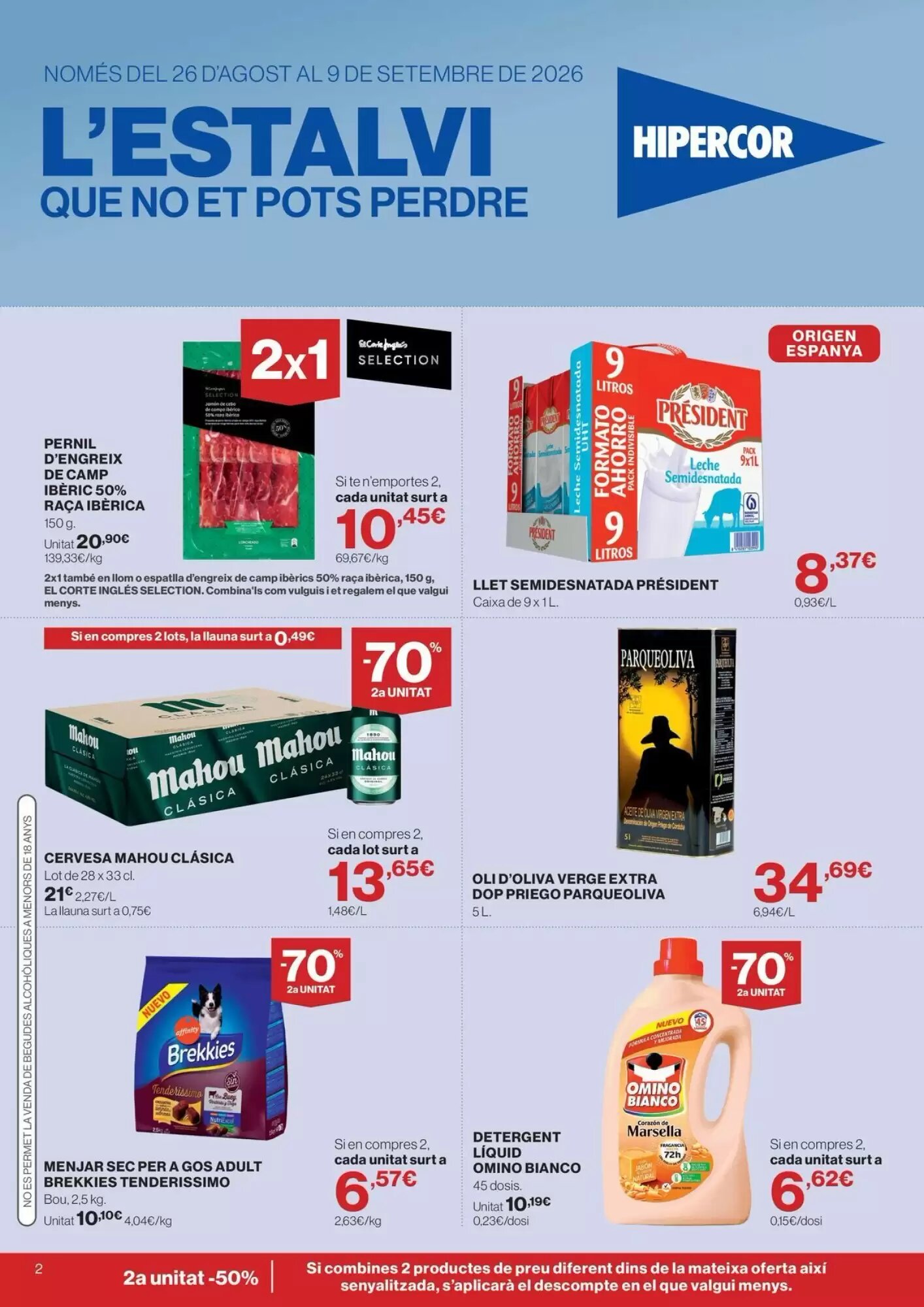 Folleto promocional de Carrefour válido desde el 21/08/2026 - Página 2.