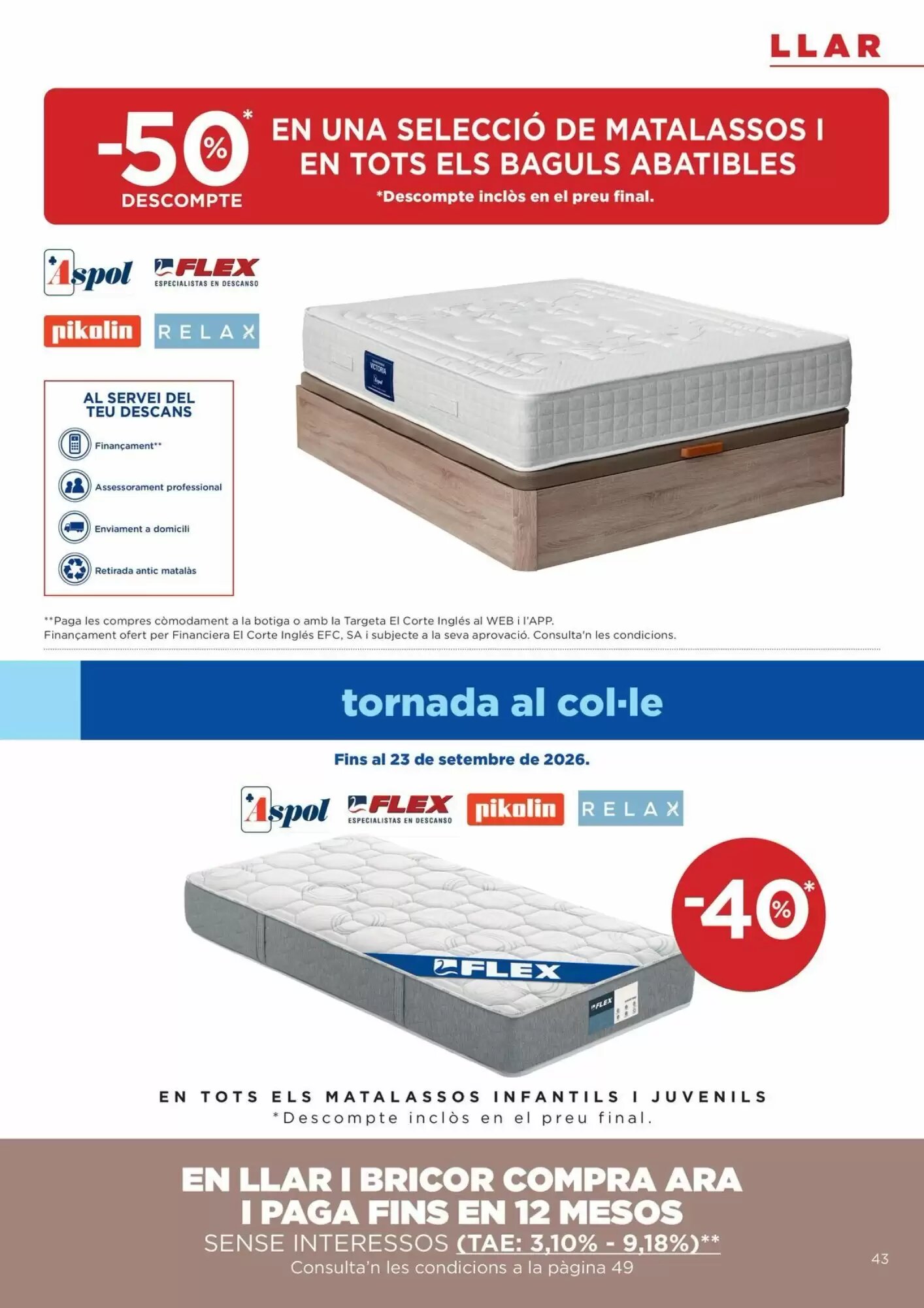 Folleto promocional de Carrefour válido desde el 21/08/2026 - Página 43.