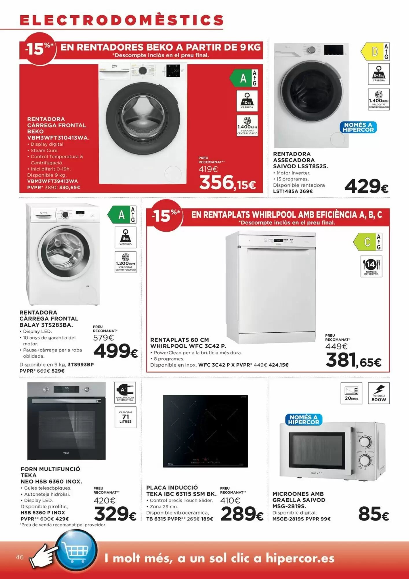 Folleto promocional de Carrefour válido desde el 21/08/2026 - Página 46.