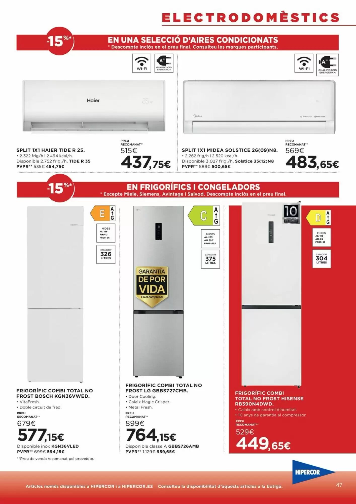 Folleto promocional de Carrefour válido desde el 21/08/2026 - Página 47.