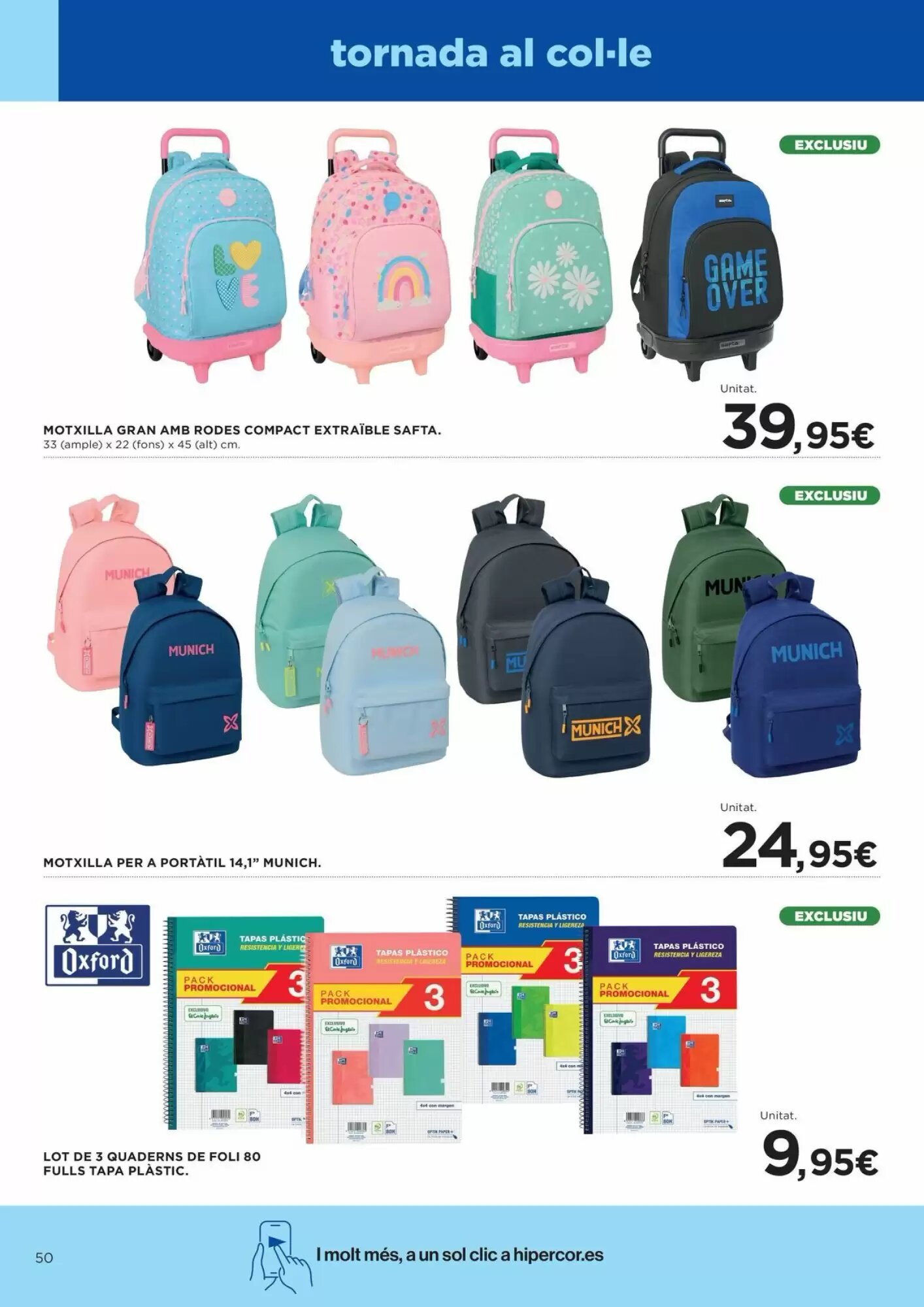 Folleto promocional de Carrefour válido desde el 21/08/2026 - Página 50.