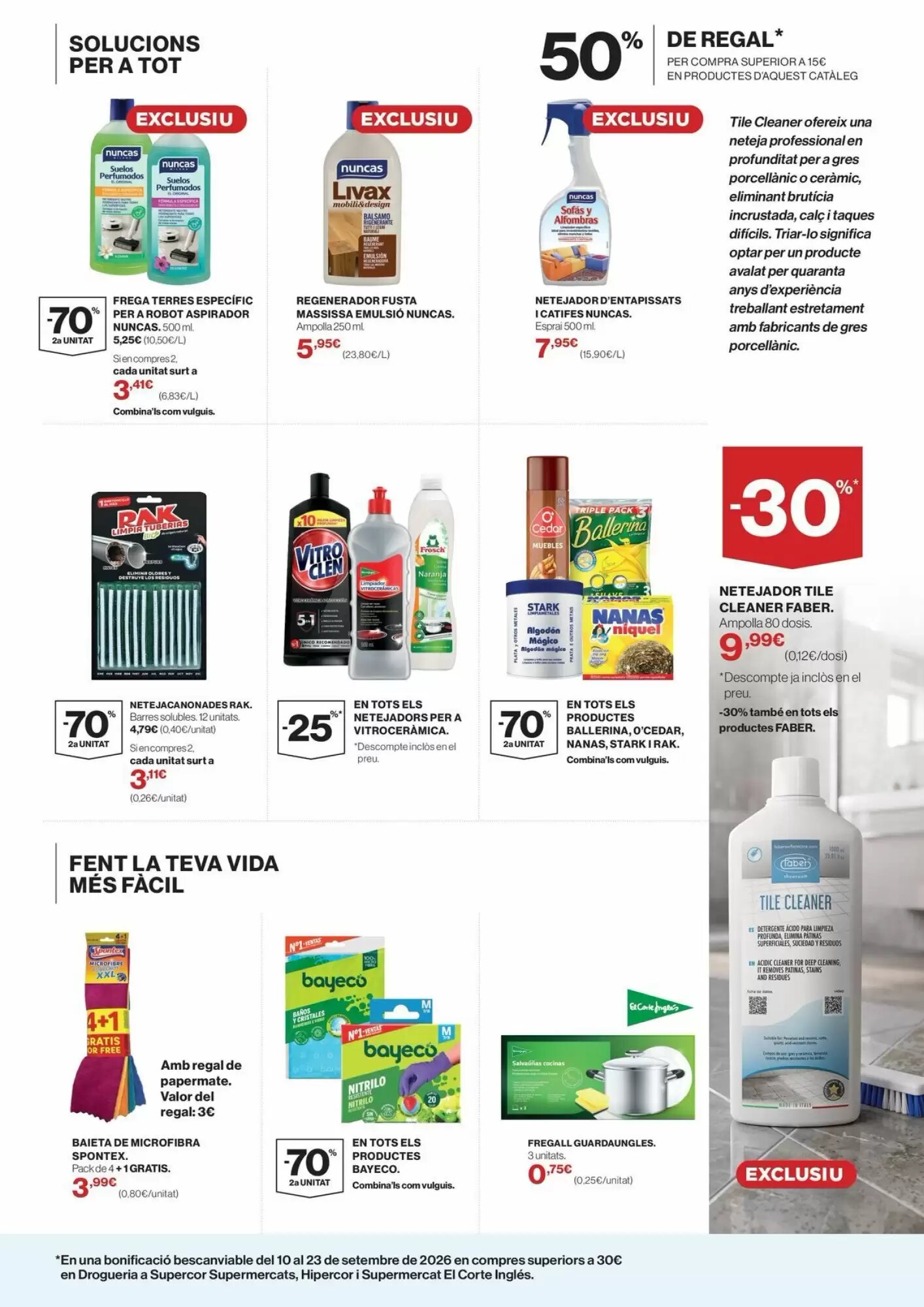 Folleto promocional de SPAR Gran Canaria válido desde el 21/08/2026 - Página 5.