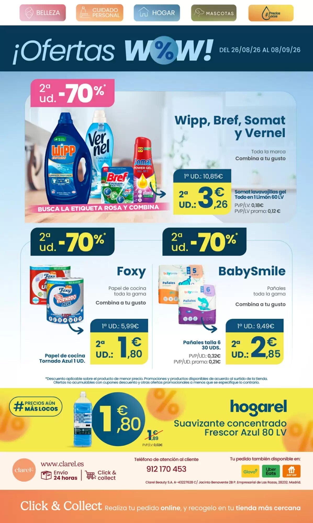 Folleto promocional de Supermercados Aquí válido desde el 21/08/2026 - Página 18.