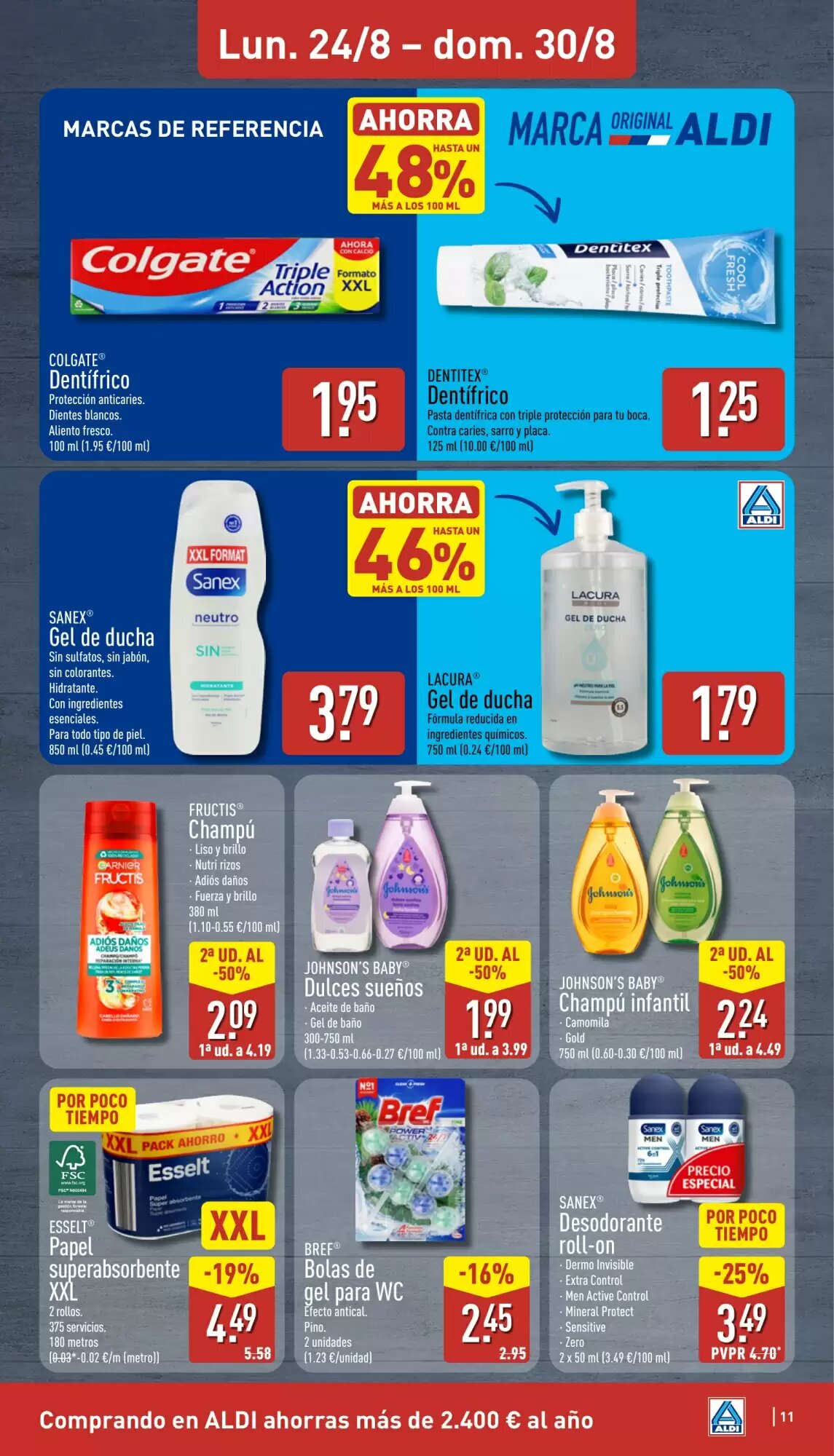 Folleto promocional de ALDI válido desde el 24/08/2026 - Página 11.