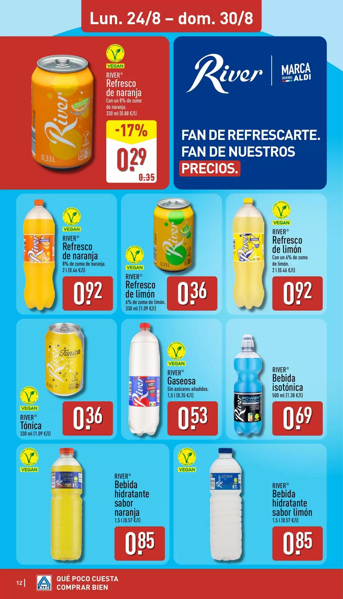 Folleto promocional de ALDI válido desde el 24/08/2026 - Página 12.