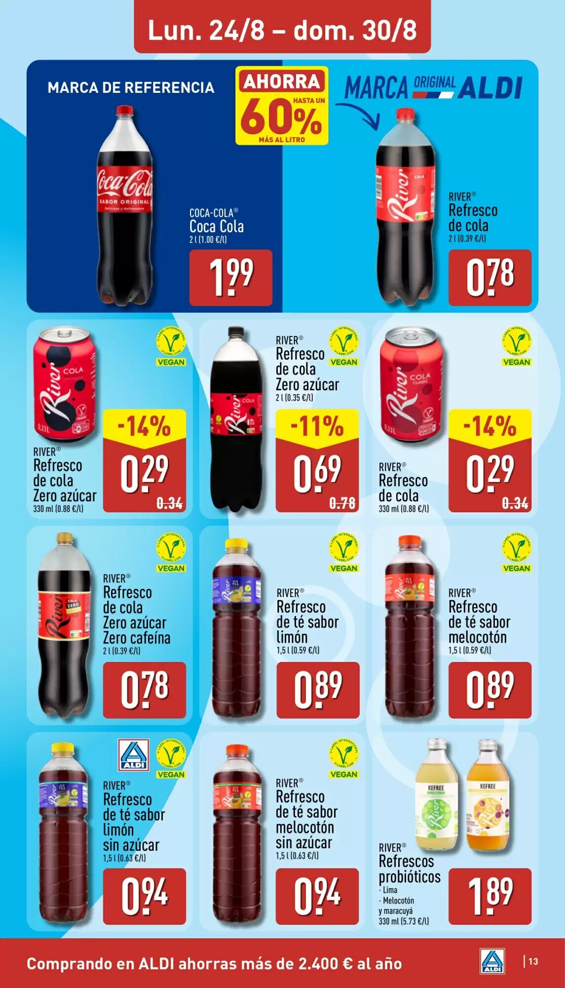 Folleto promocional de ALDI válido desde el 24/08/2026 - Página 13.
