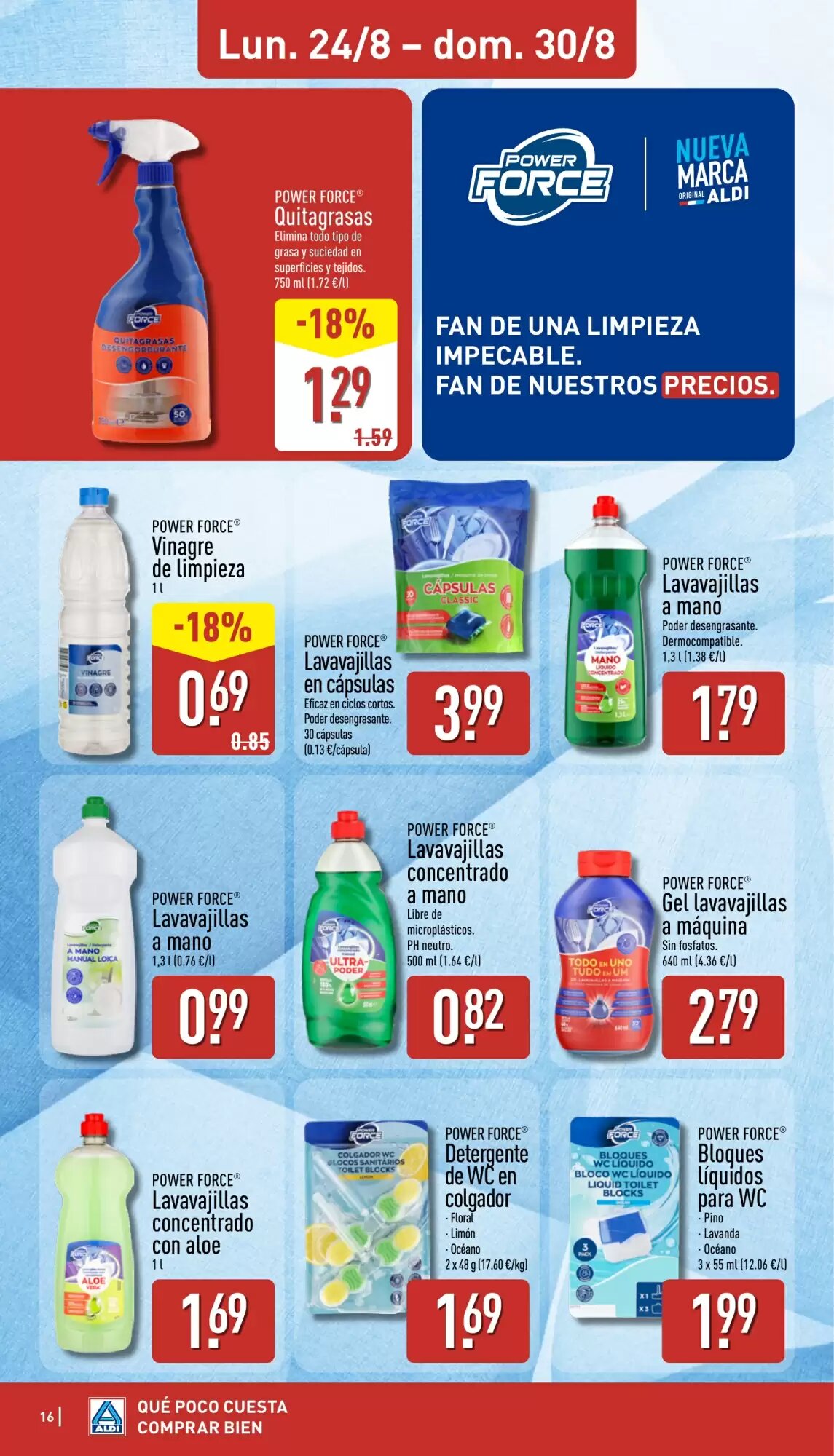Folleto promocional de ALDI válido desde el 24/08/2026 - Página 16.