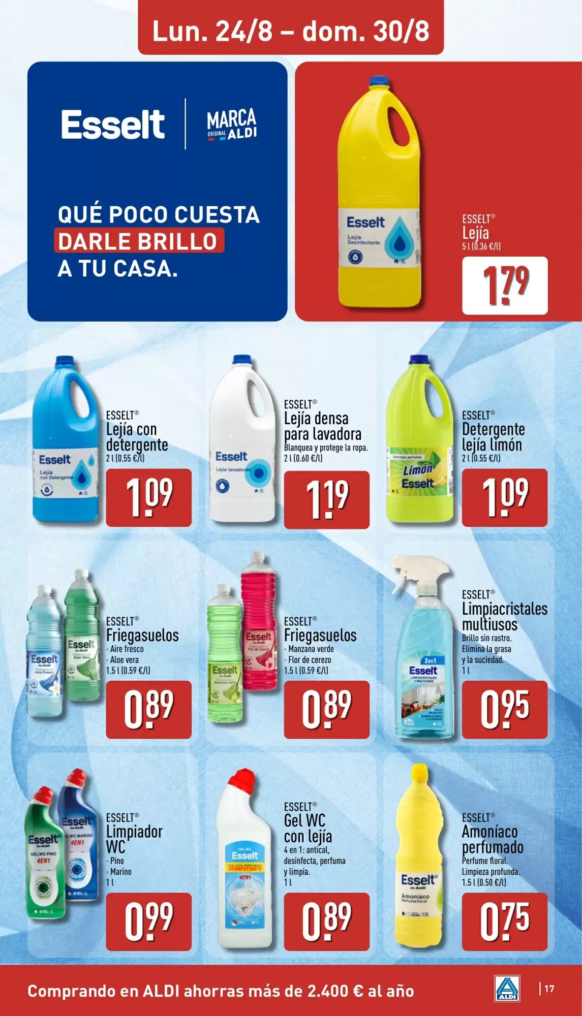 Folleto promocional de ALDI válido desde el 24/08/2026 - Página 17.