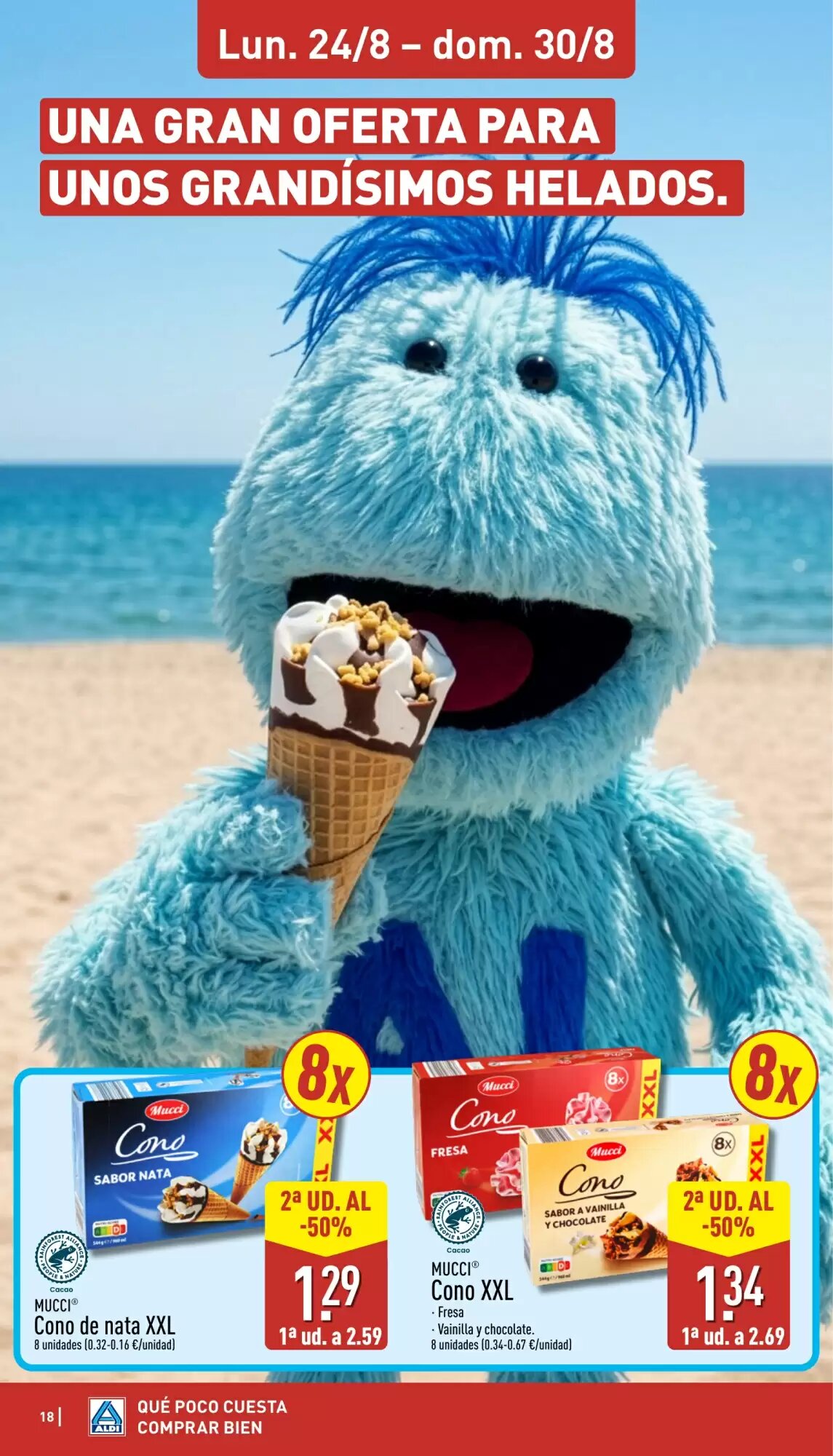 Folleto promocional de ALDI válido desde el 24/08/2026 - Página 18.