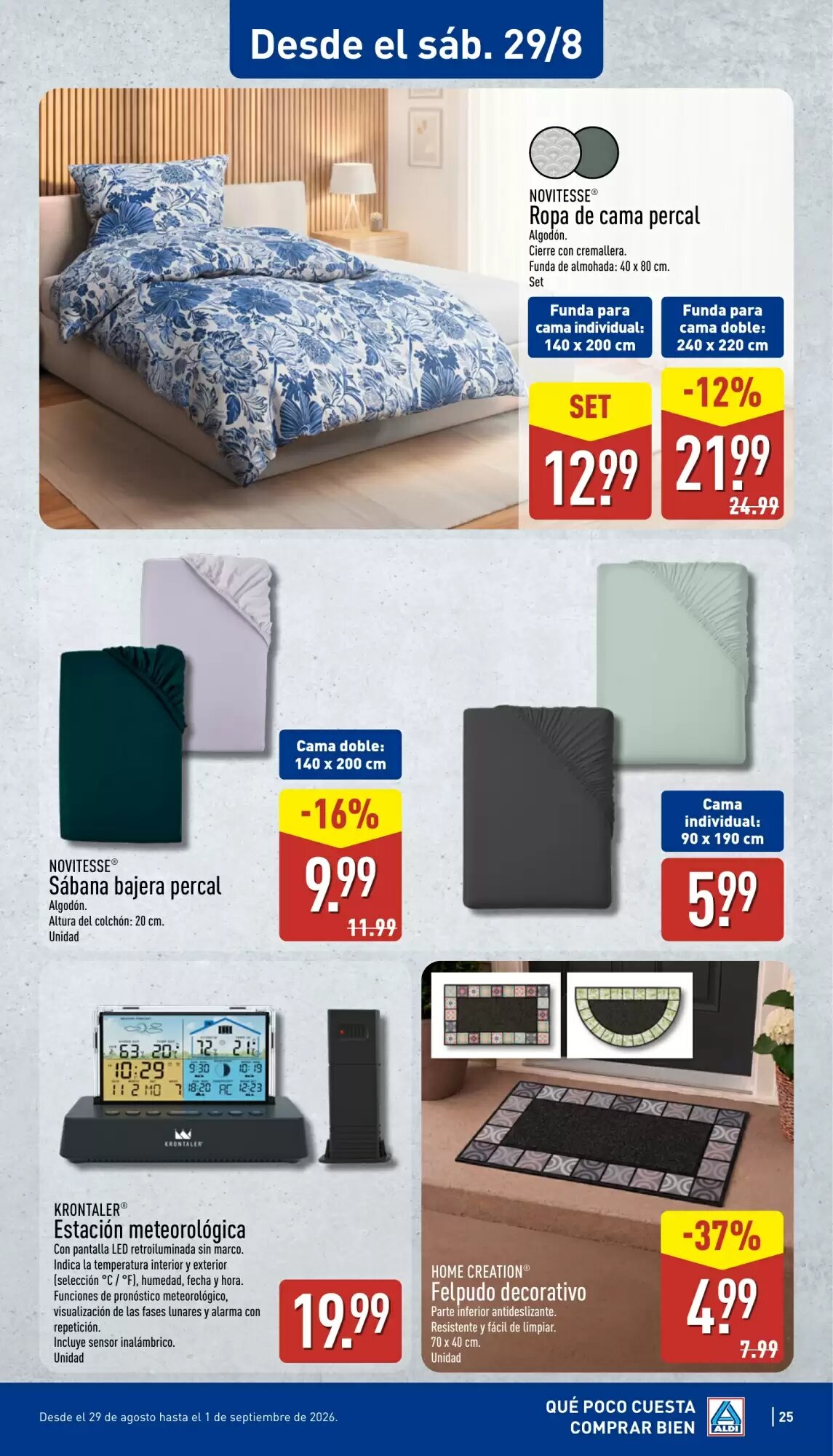 Folleto promocional de ALDI válido desde el 24/08/2026 - Página 25.