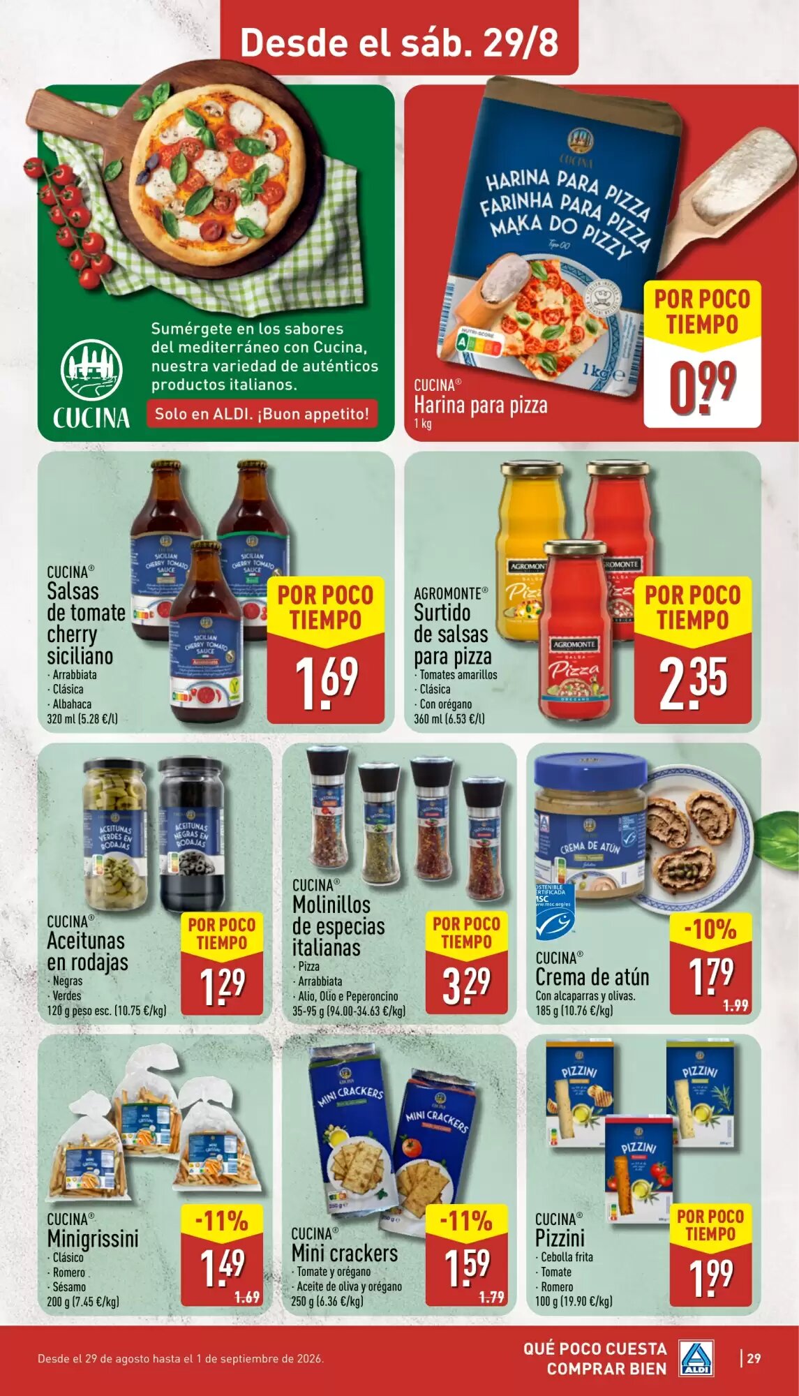 Folleto promocional de ALDI válido desde el 24/08/2026 - Página 29.