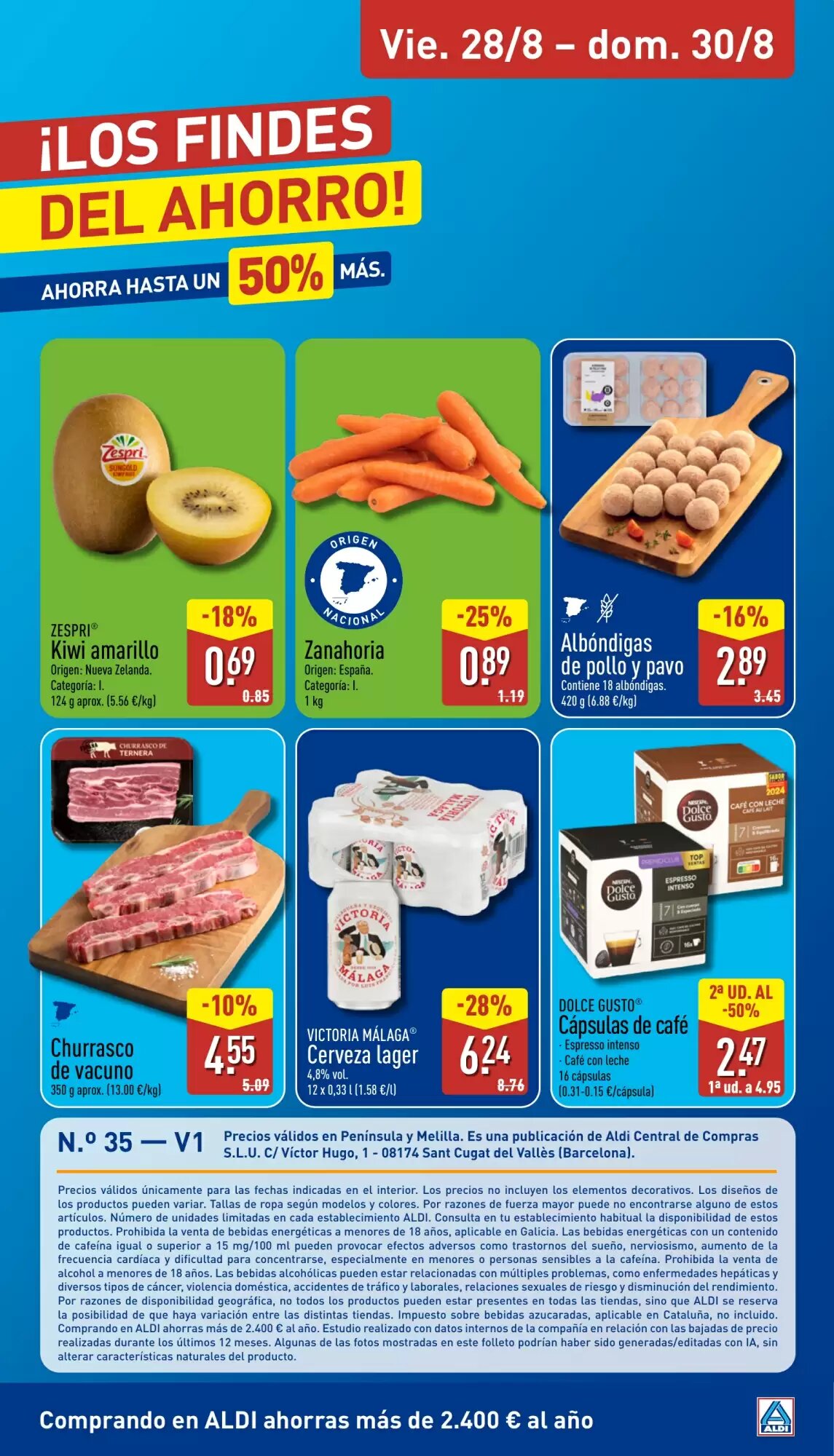 Folleto promocional de ALDI válido desde el 24/08/2026 - Página 32.