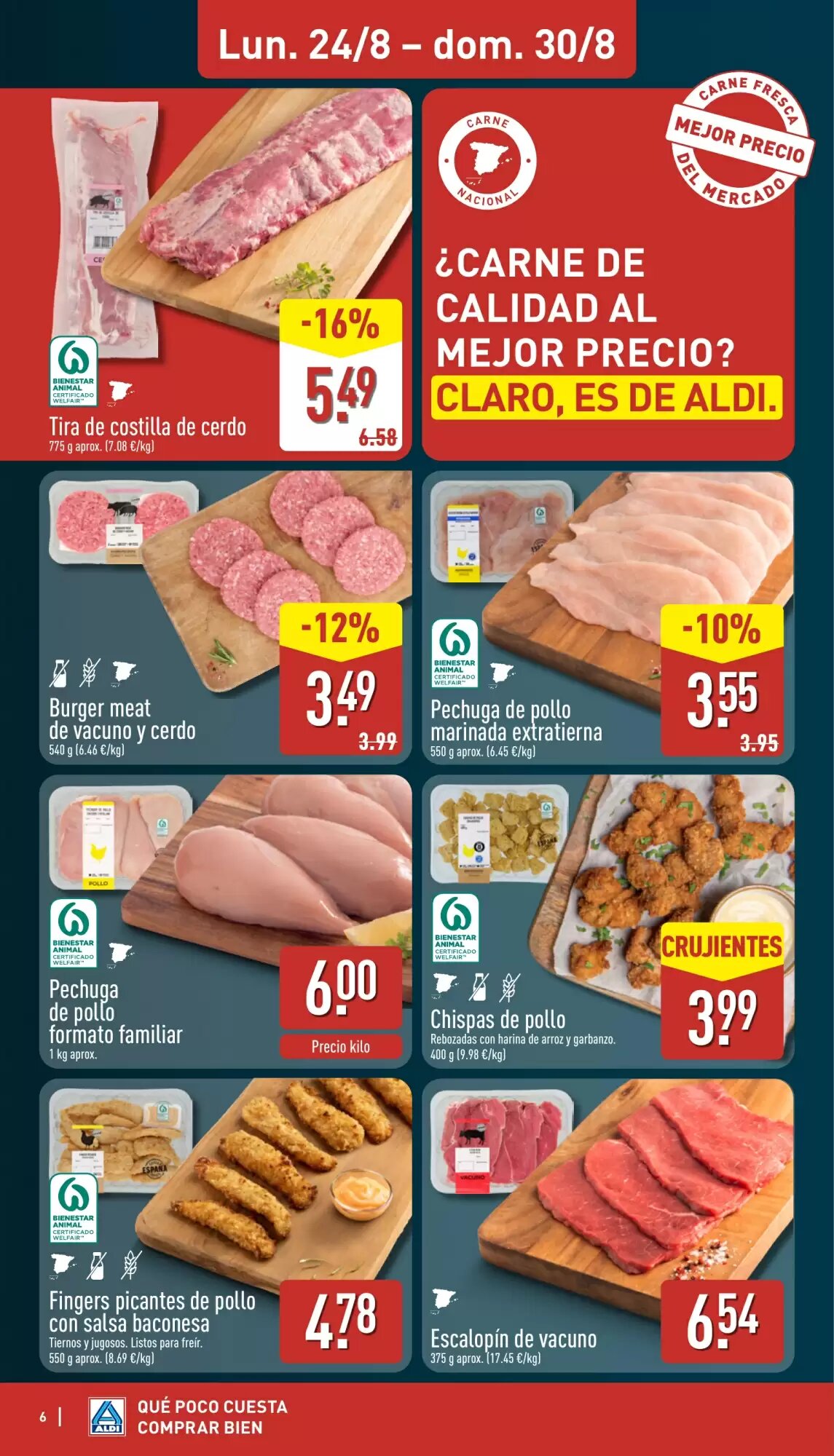 Folleto promocional de ALDI válido desde el 24/08/2026 - Página 6.