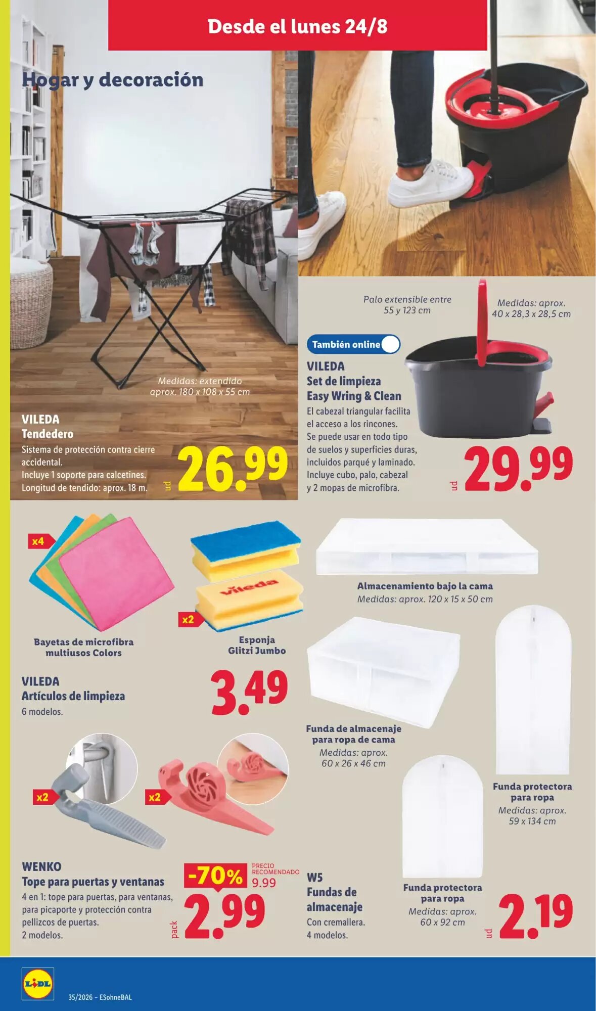 Folleto promocional de Lidl válido desde el 24/08/2026 - Página 14.