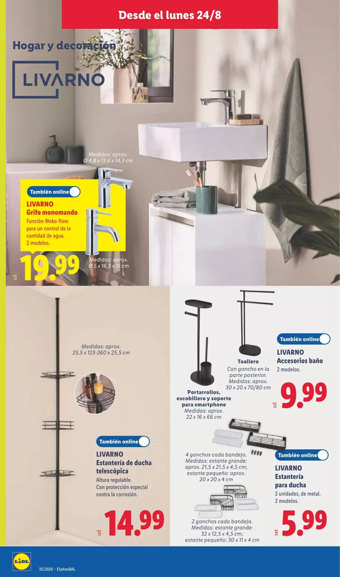 Folleto promocional de Lidl válido desde el 24/08/2026 - Página 16.