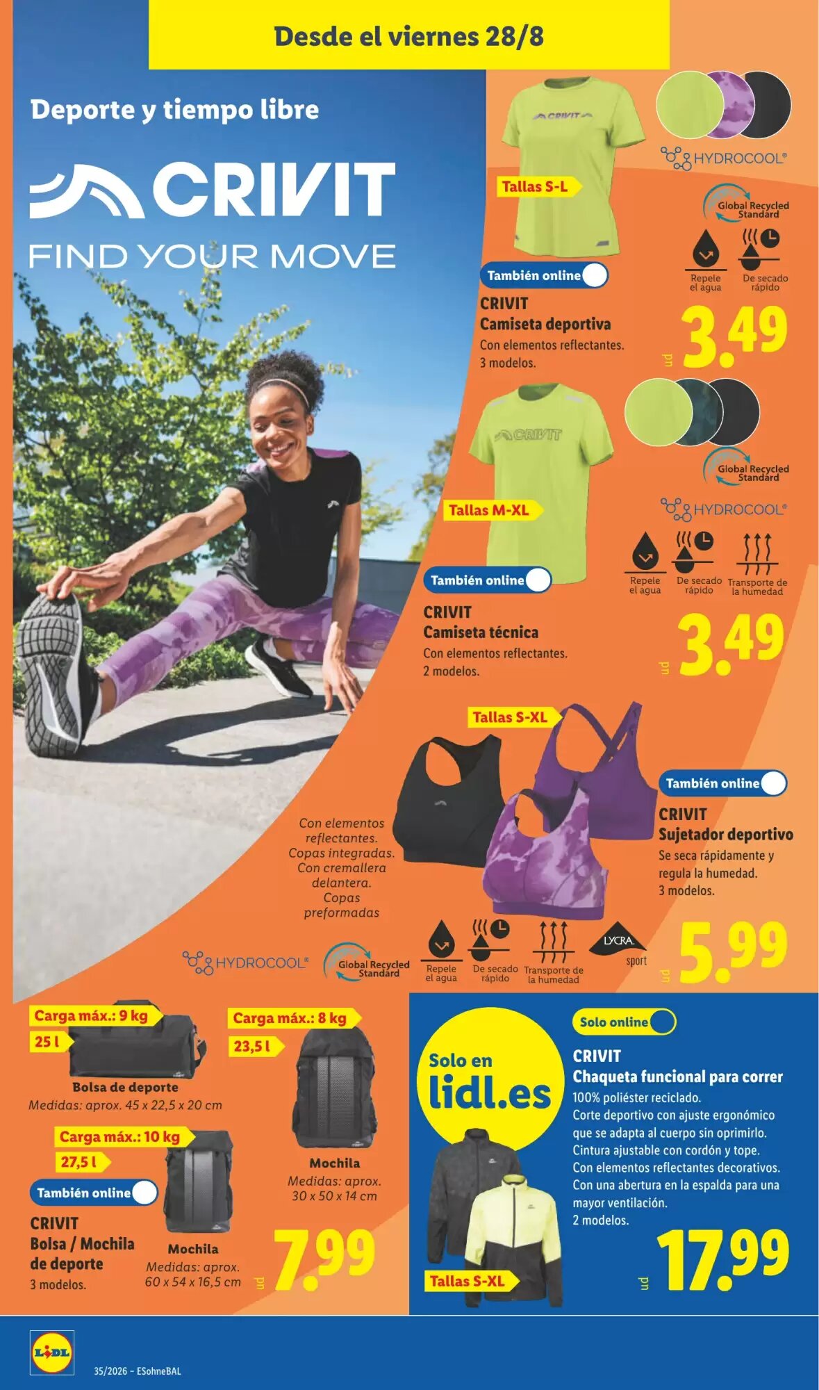 Folleto promocional de Lidl válido desde el 24/08/2026 - Página 18.