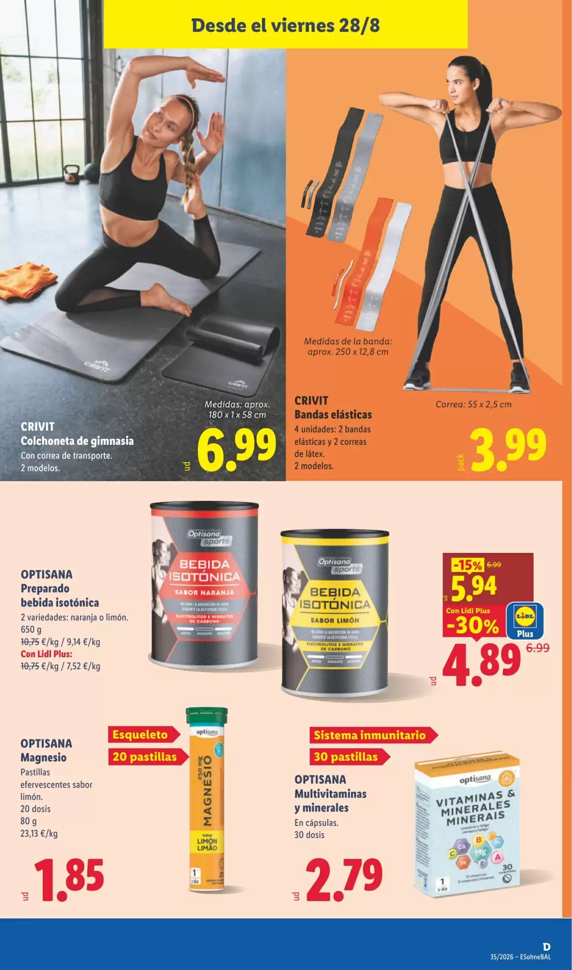 Folleto promocional de Lidl válido desde el 24/08/2026 - Página 21.