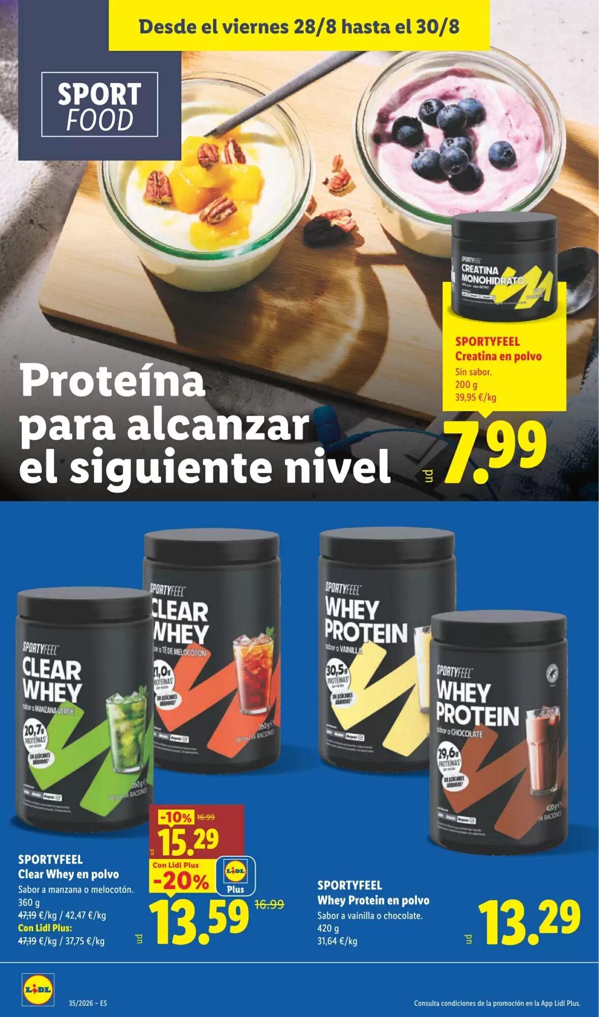 Folleto promocional de Lidl válido desde el 24/08/2026 - Página 22.