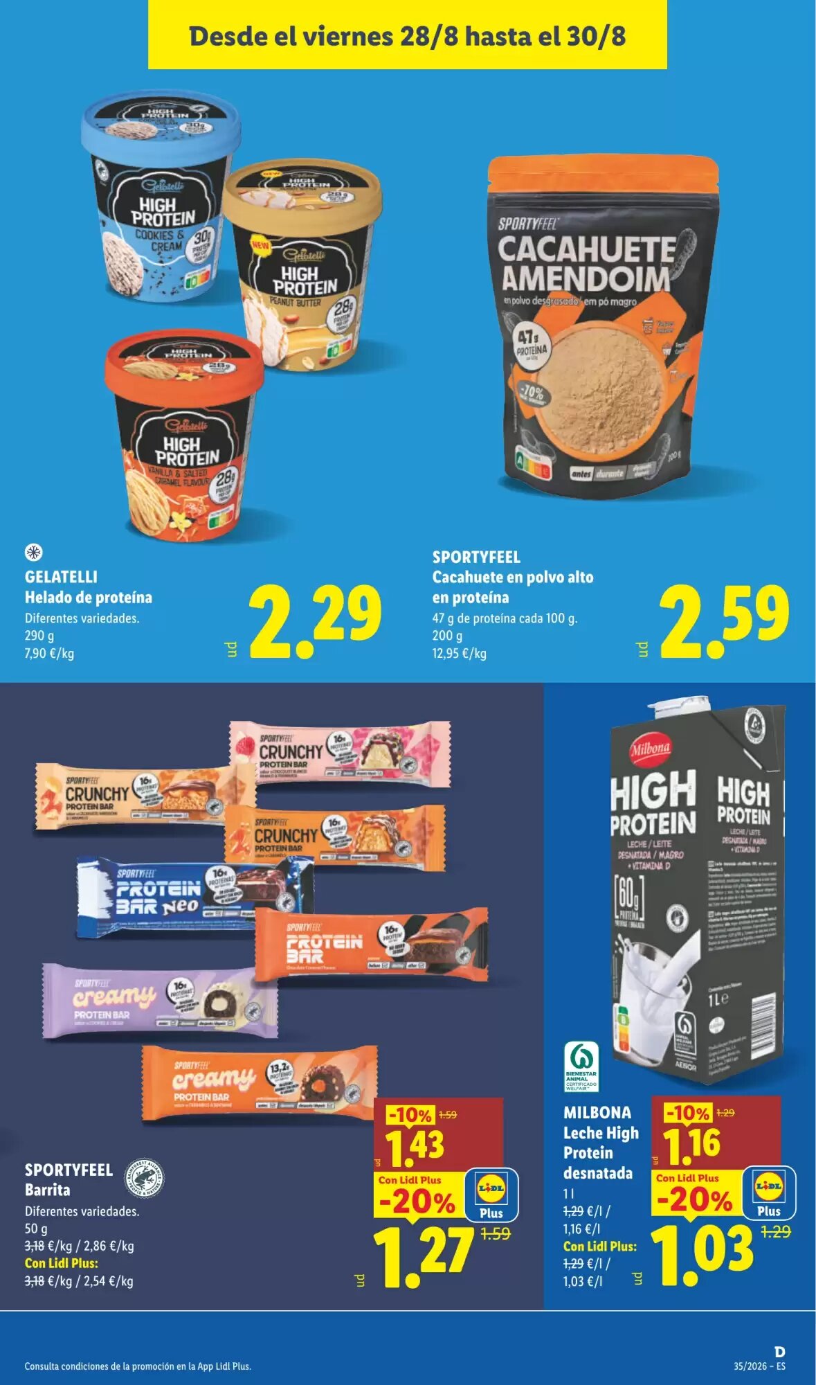 Folleto promocional de Lidl válido desde el 24/08/2026 - Página 23.