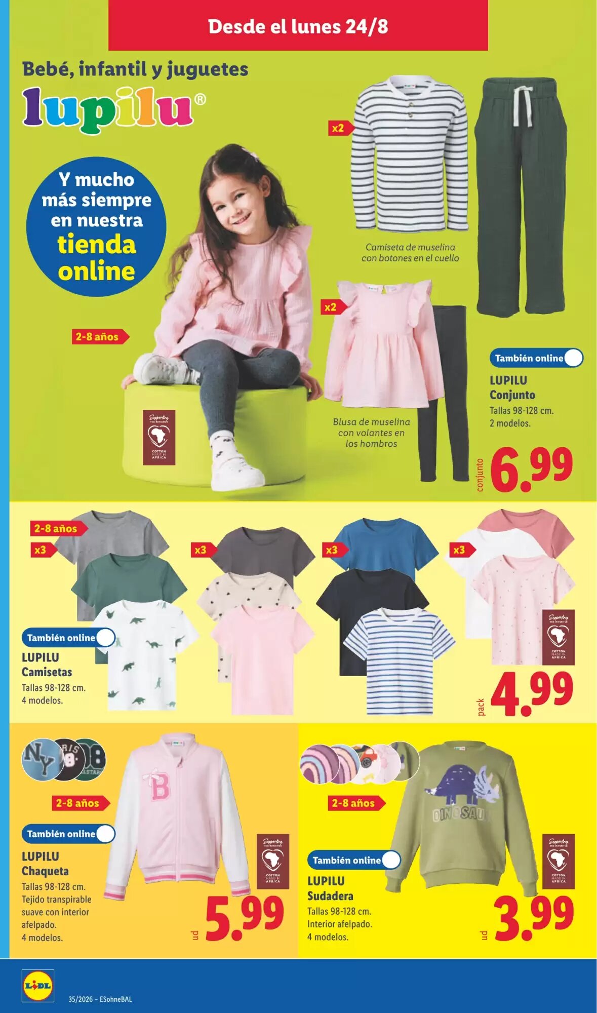 Folleto promocional de Lidl válido desde el 24/08/2026 - Página 6.