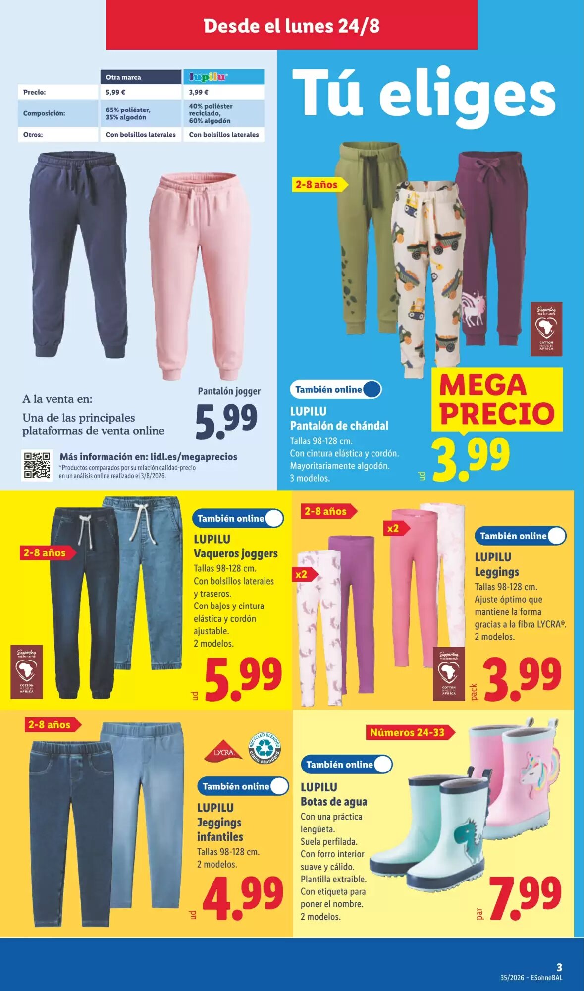 Folleto promocional de Lidl válido desde el 24/08/2026 - Página 7.