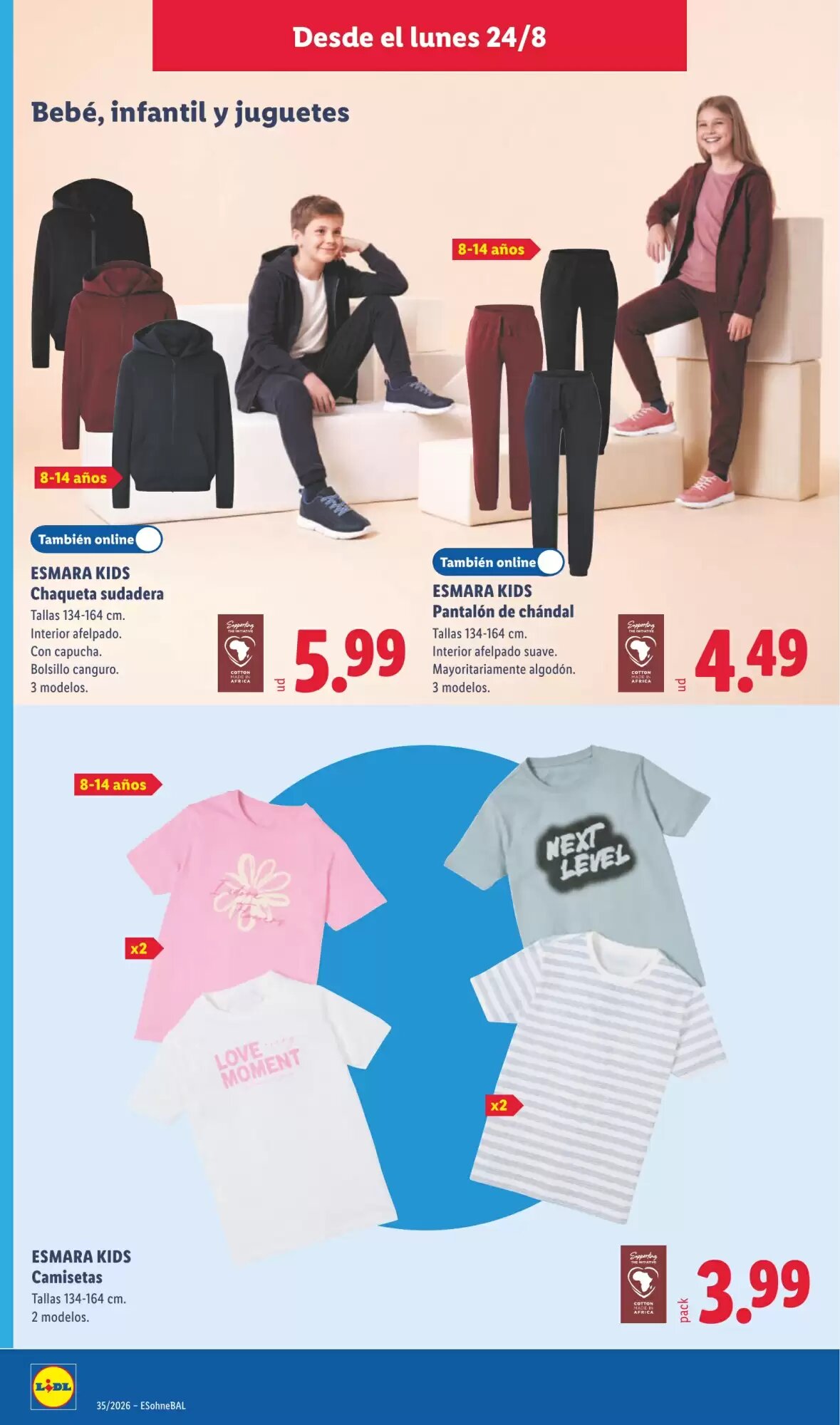 Folleto promocional de Lidl válido desde el 24/08/2026 - Página 8.