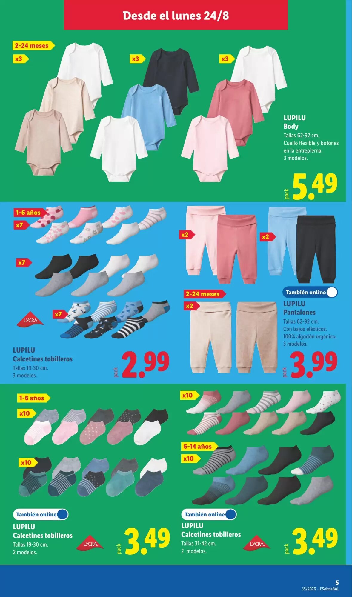 Folleto promocional de Lidl válido desde el 24/08/2026 - Página 9.