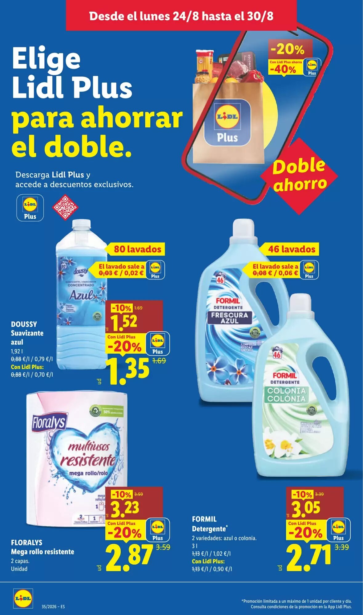 Folleto promocional de Lidl válido desde el 24/08/2026 - Página 10.