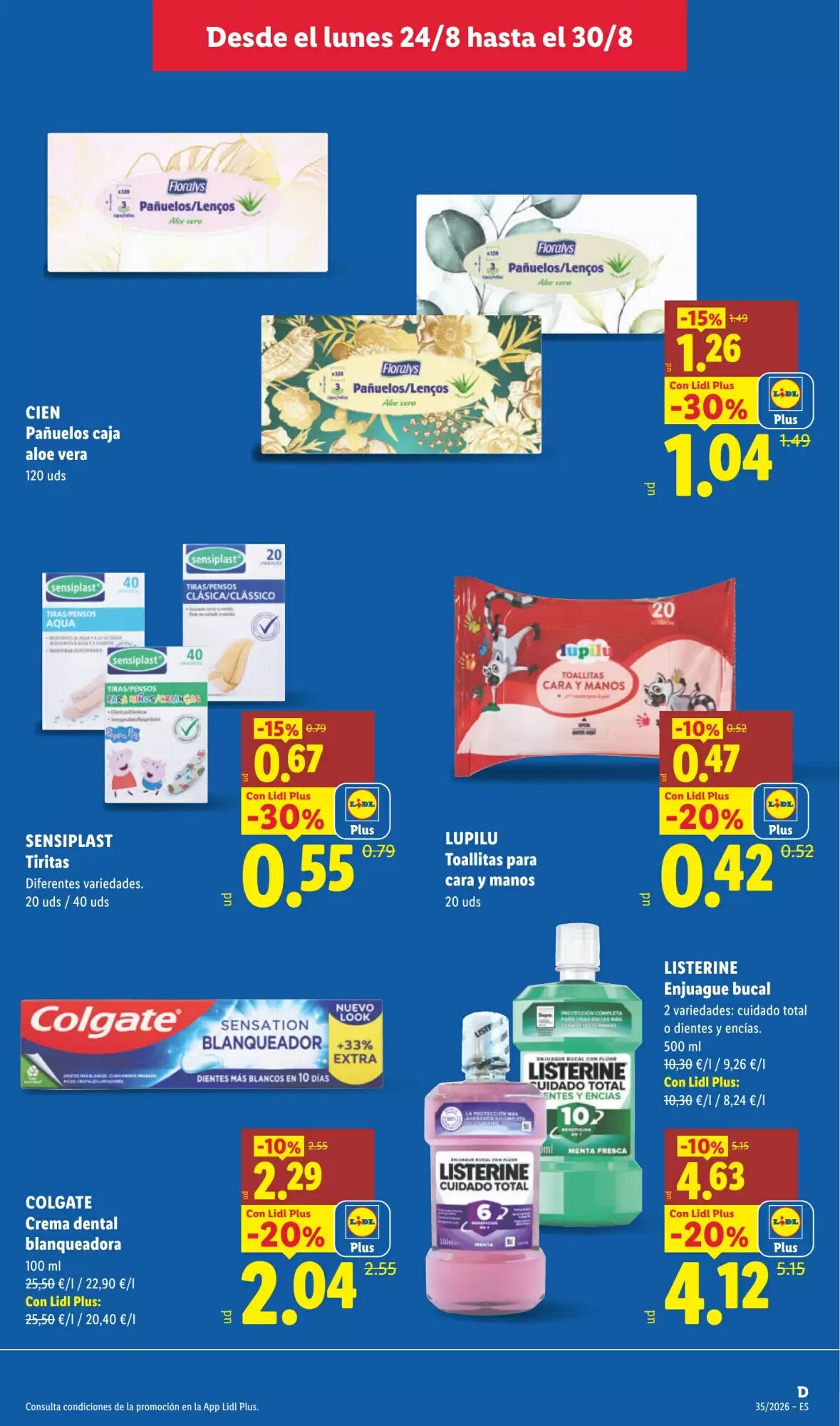 Folleto promocional de Lidl válido desde el 24/08/2026 - Página 13.