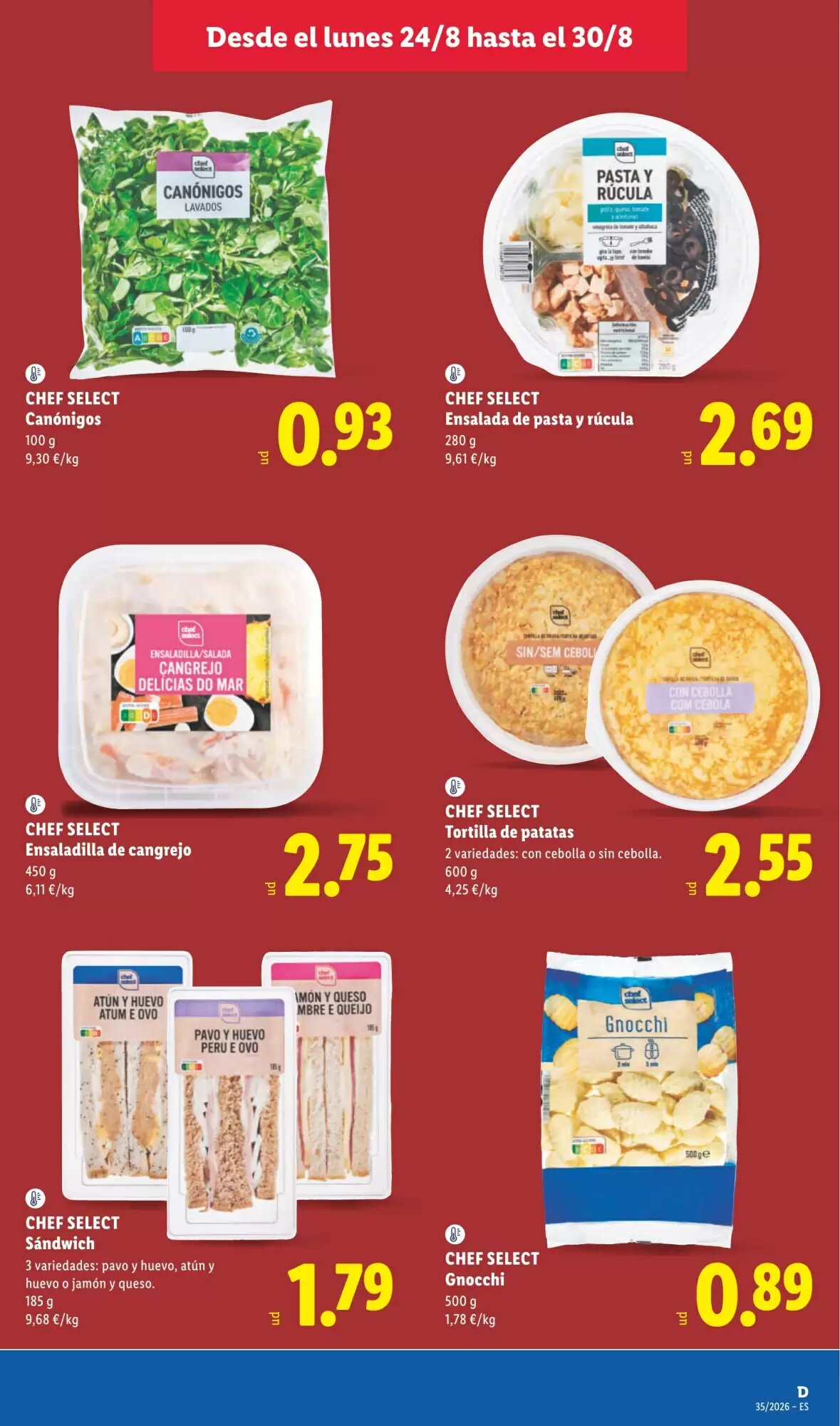 Folleto promocional de Lidl válido desde el 24/08/2026 - Página 19.