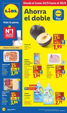 Folleto promocional de Lidl válido desde el 24/08/2026