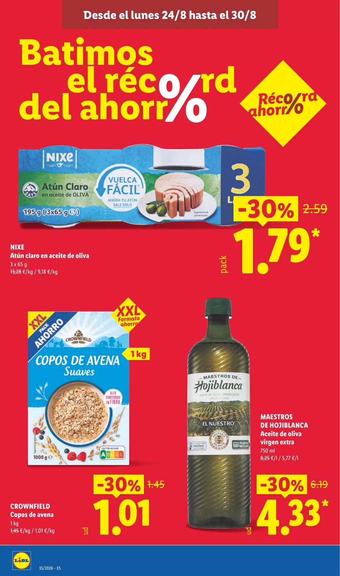 Folleto promocional de Lidl válido desde el 24/08/2026 - Página 2.