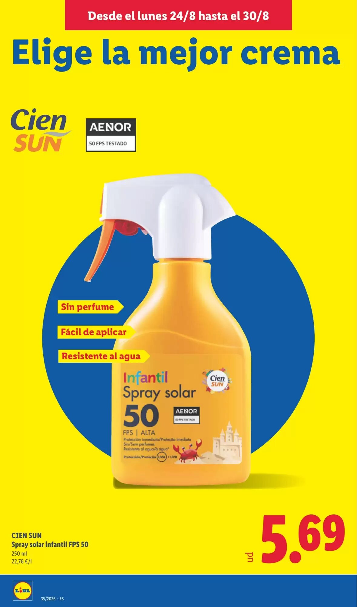 Folleto promocional de Lidl válido desde el 24/08/2026 - Página 20.