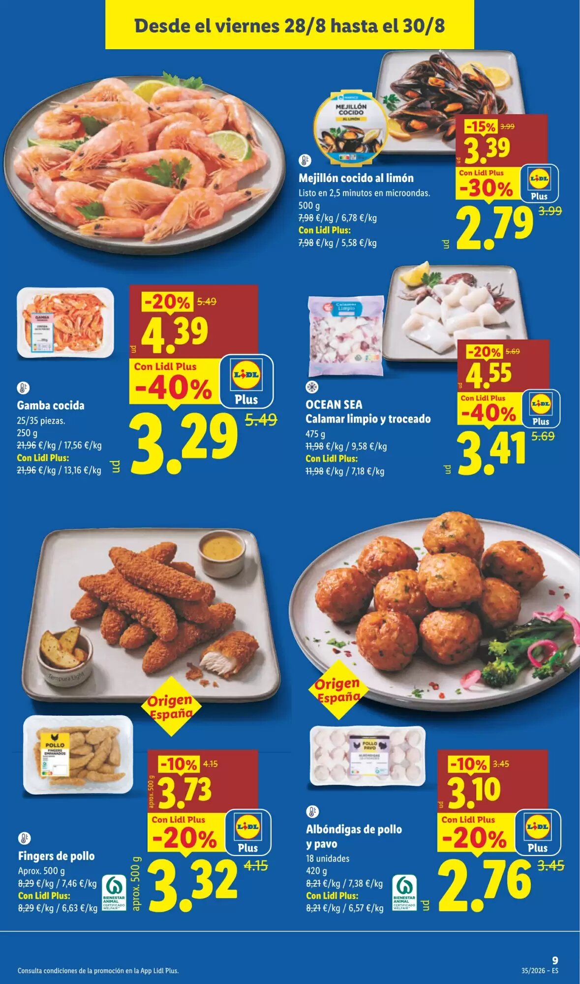 Folleto promocional de Lidl válido desde el 24/08/2026 - Página 23.