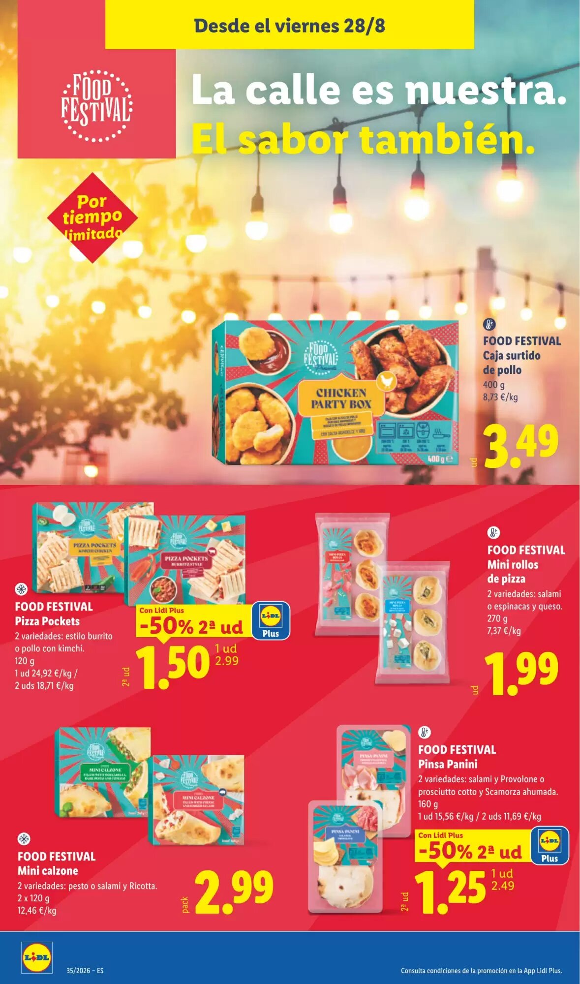 Folleto promocional de Lidl válido desde el 24/08/2026 - Página 28.