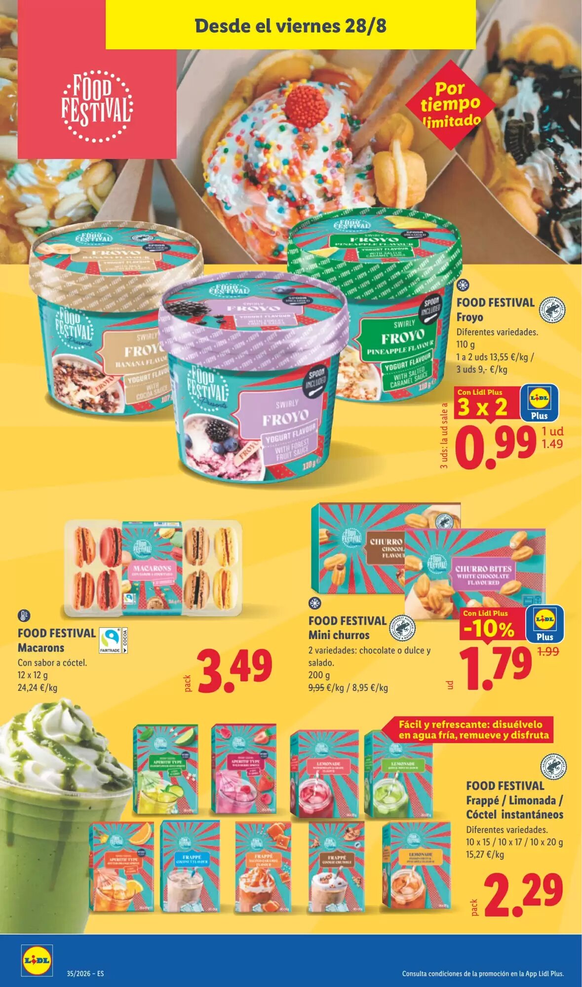 Folleto promocional de Lidl válido desde el 24/08/2026 - Página 32.