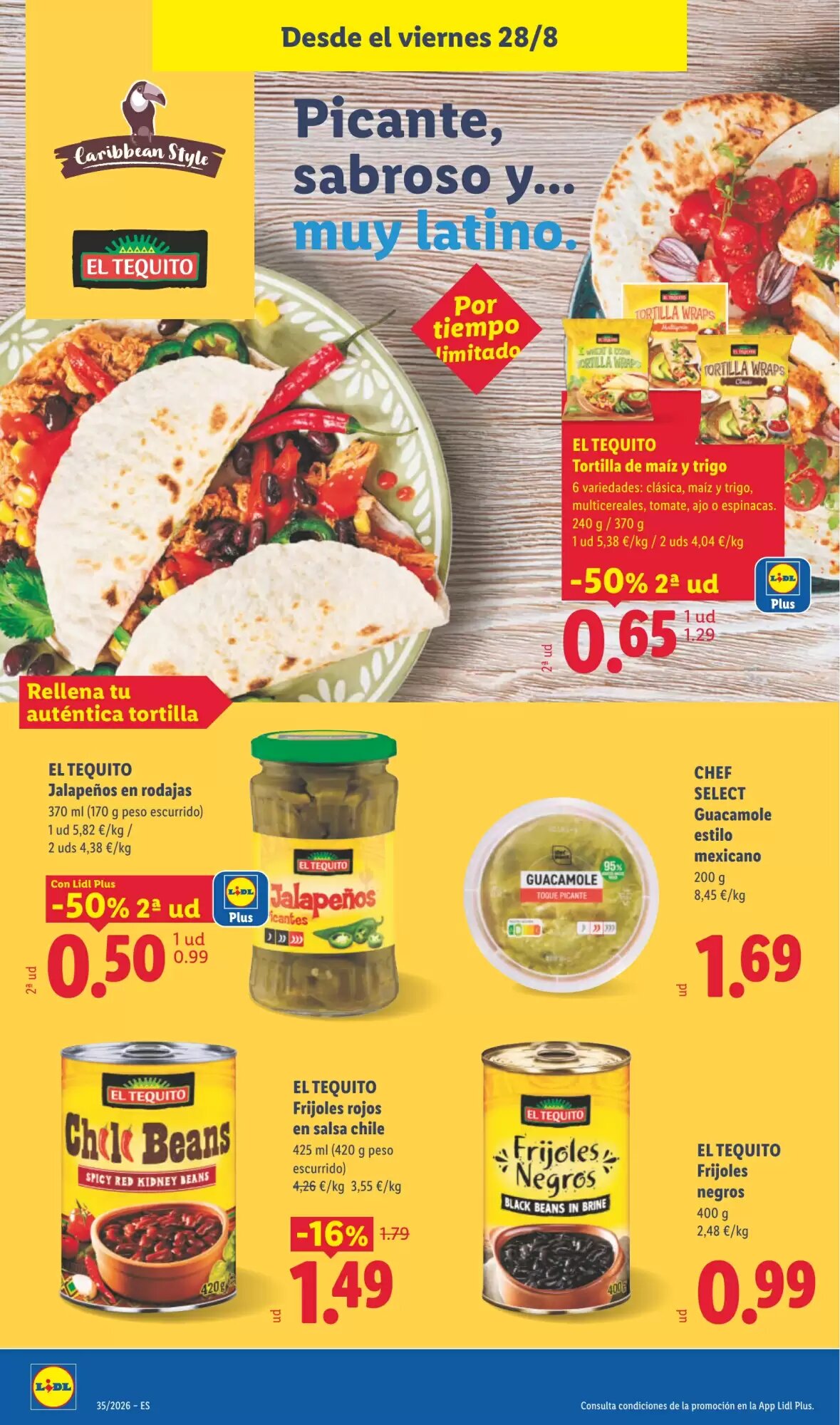 Folleto promocional de Lidl válido desde el 24/08/2026 - Página 34.