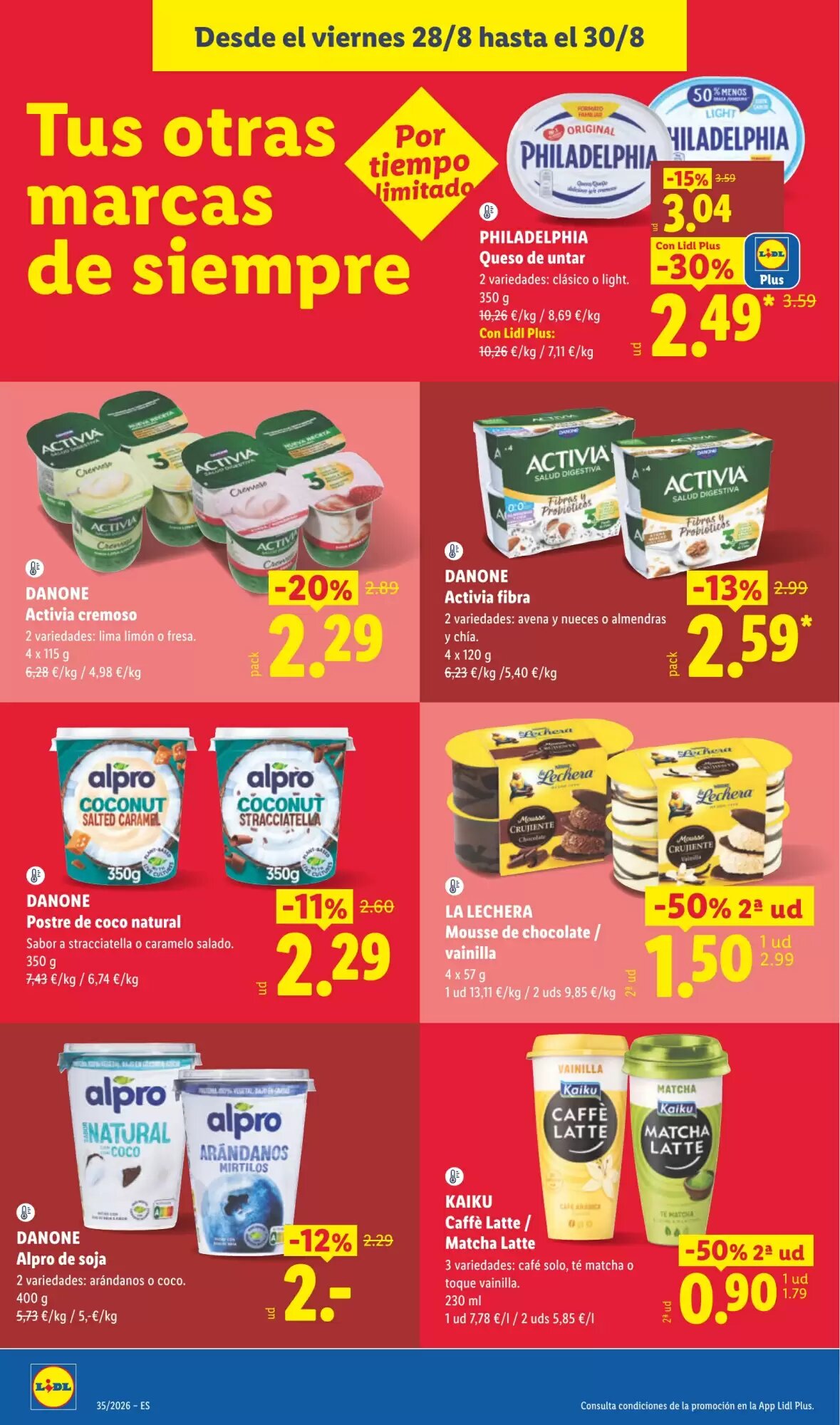 Folleto promocional de Lidl válido desde el 24/08/2026 - Página 36.