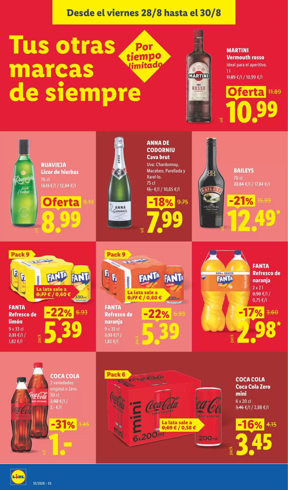 Folleto promocional de Lidl válido desde el 24/08/2026 - Página 38.