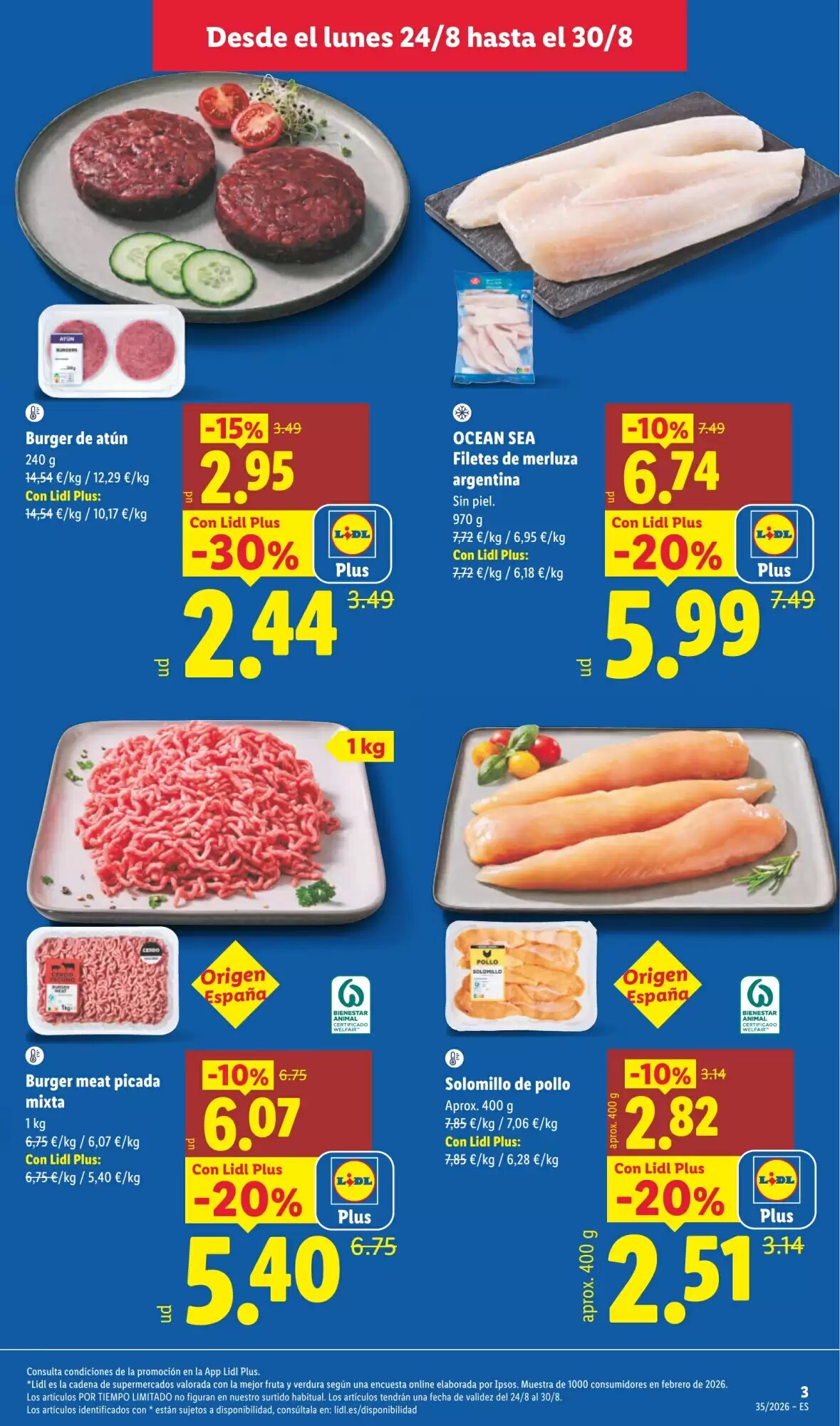 Folleto promocional de Lidl válido desde el 24/08/2026 - Página 5.