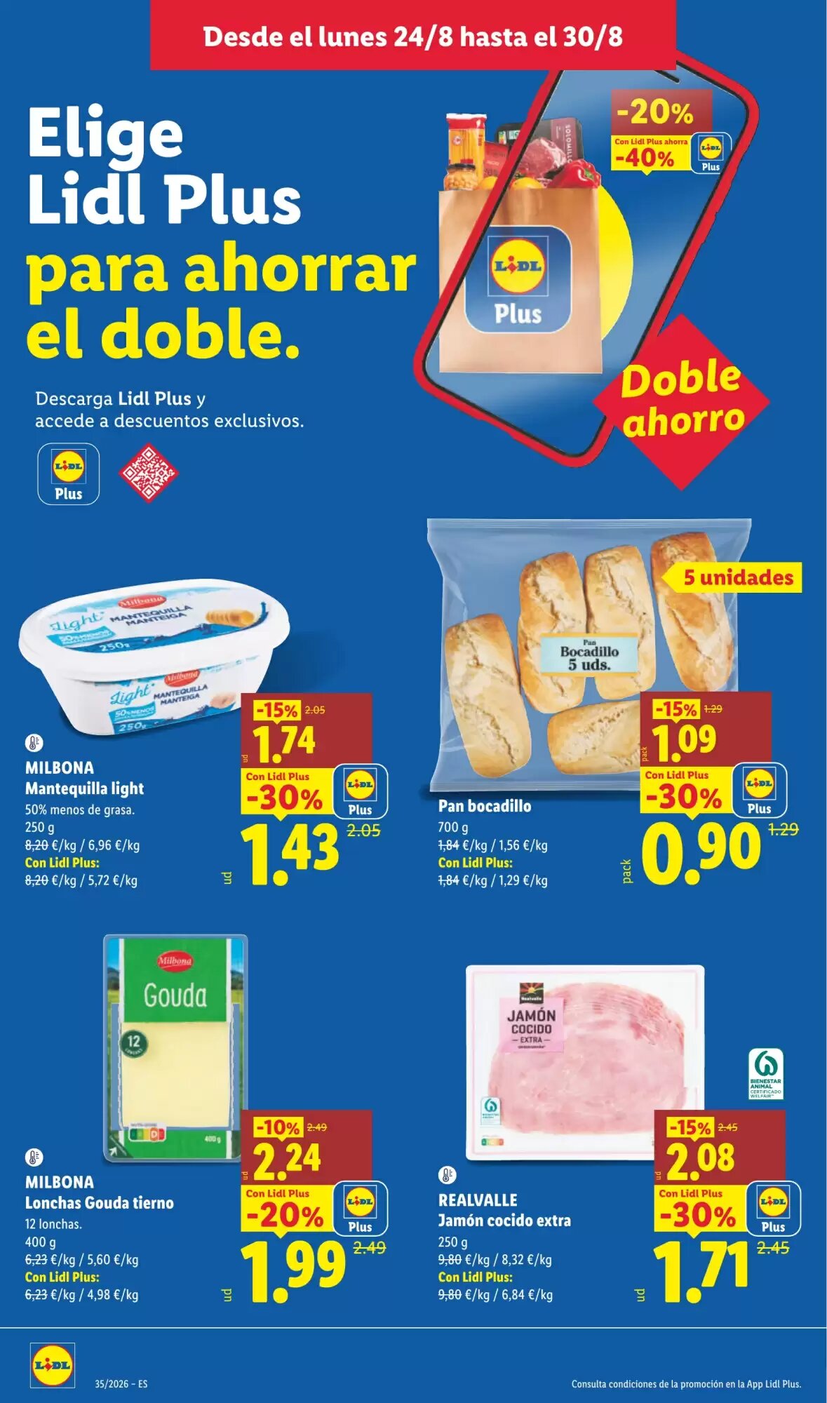 Folleto promocional de Lidl válido desde el 24/08/2026 - Página 6.