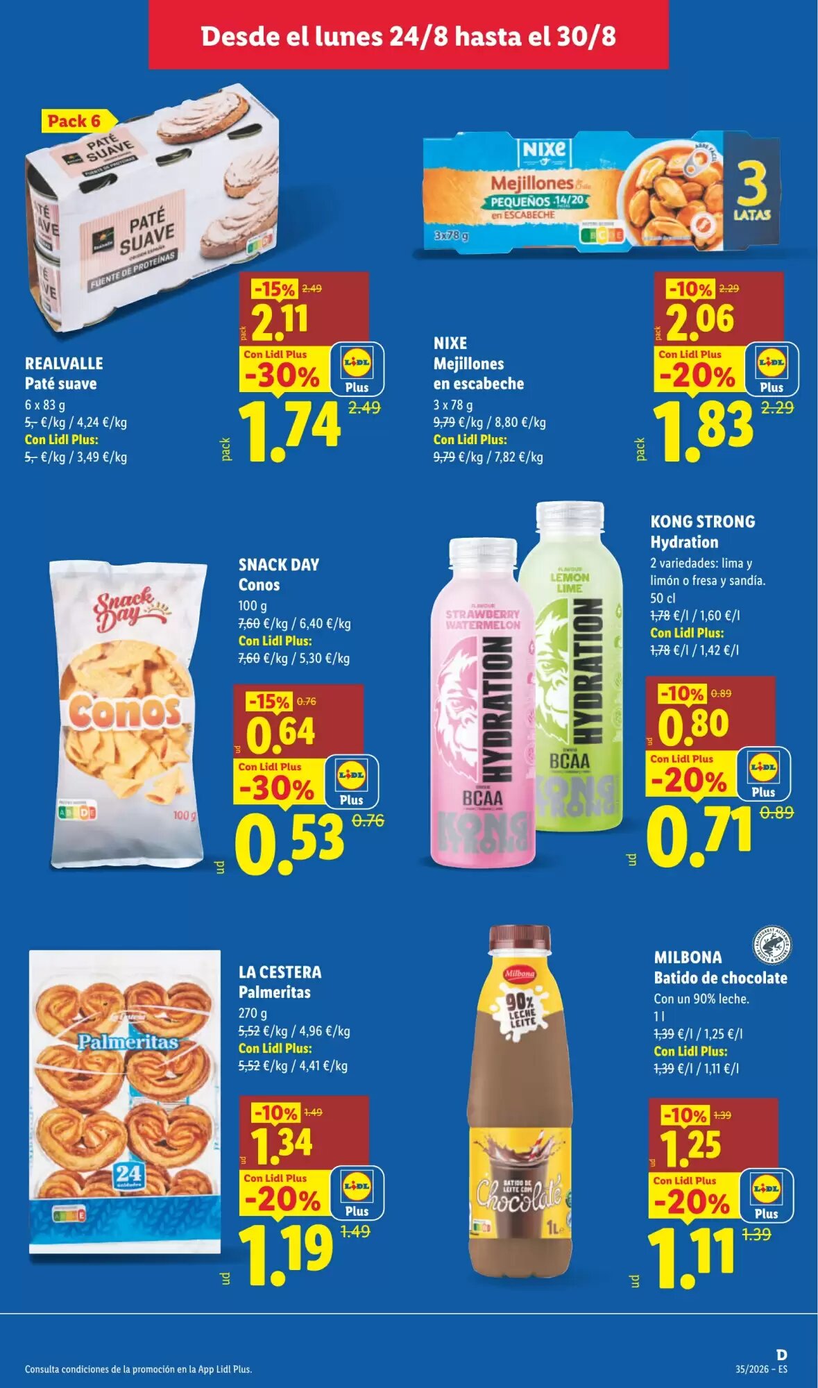 Folleto promocional de Lidl válido desde el 24/08/2026 - Página 9.
