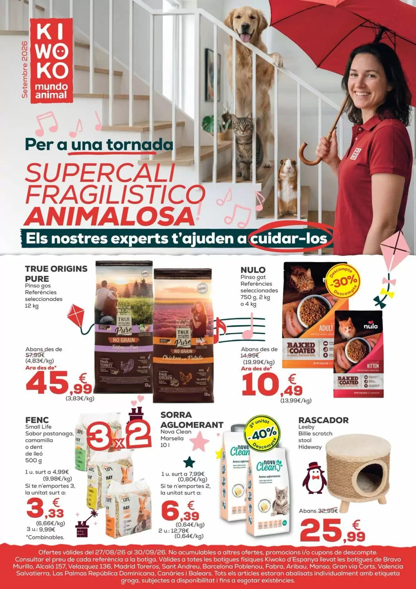 Folleto promocional de Masymas válido desde el 24/08/2026 - Página 1.
