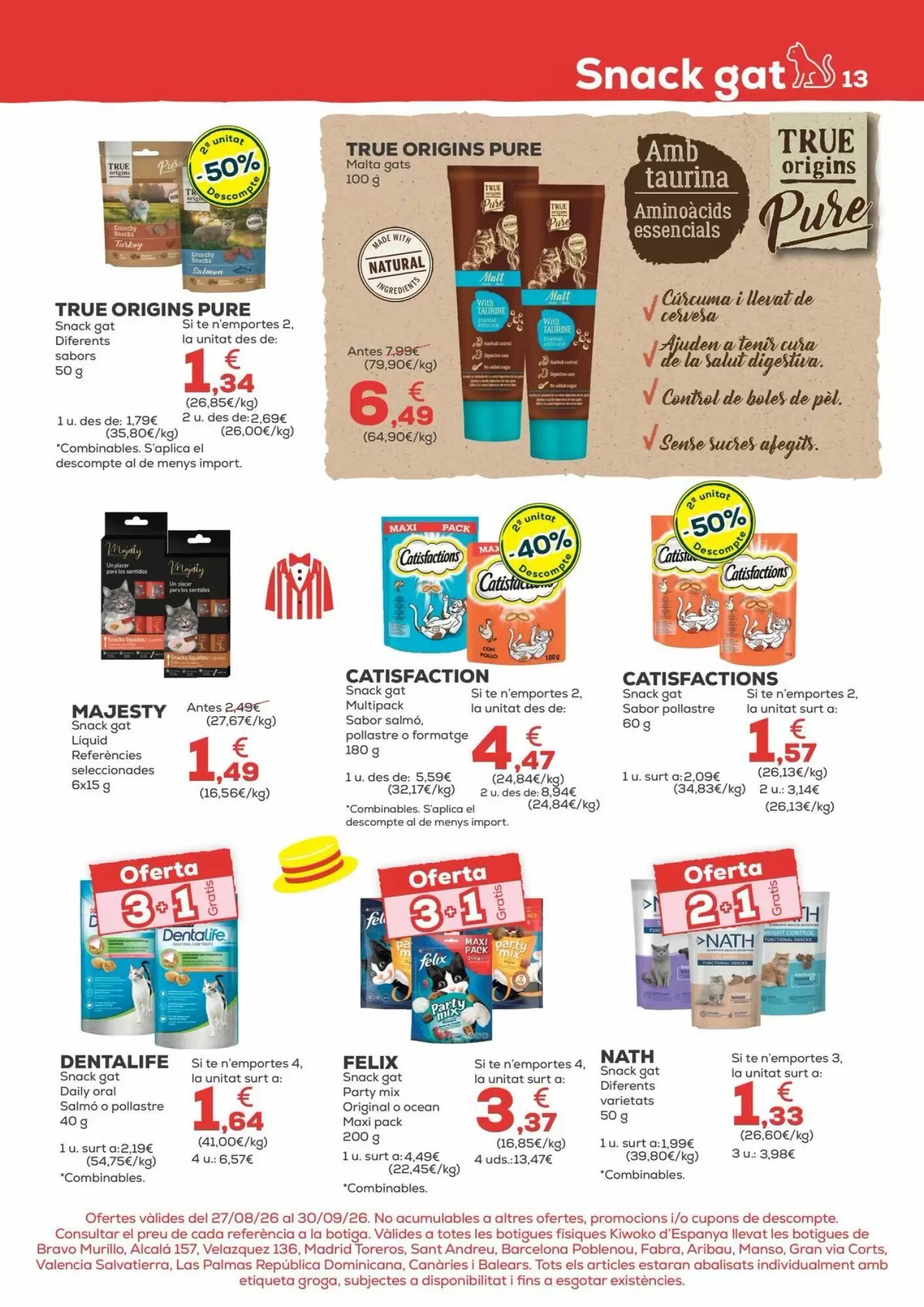 Folleto promocional de Masymas válido desde el 24/08/2026 - Página 13.