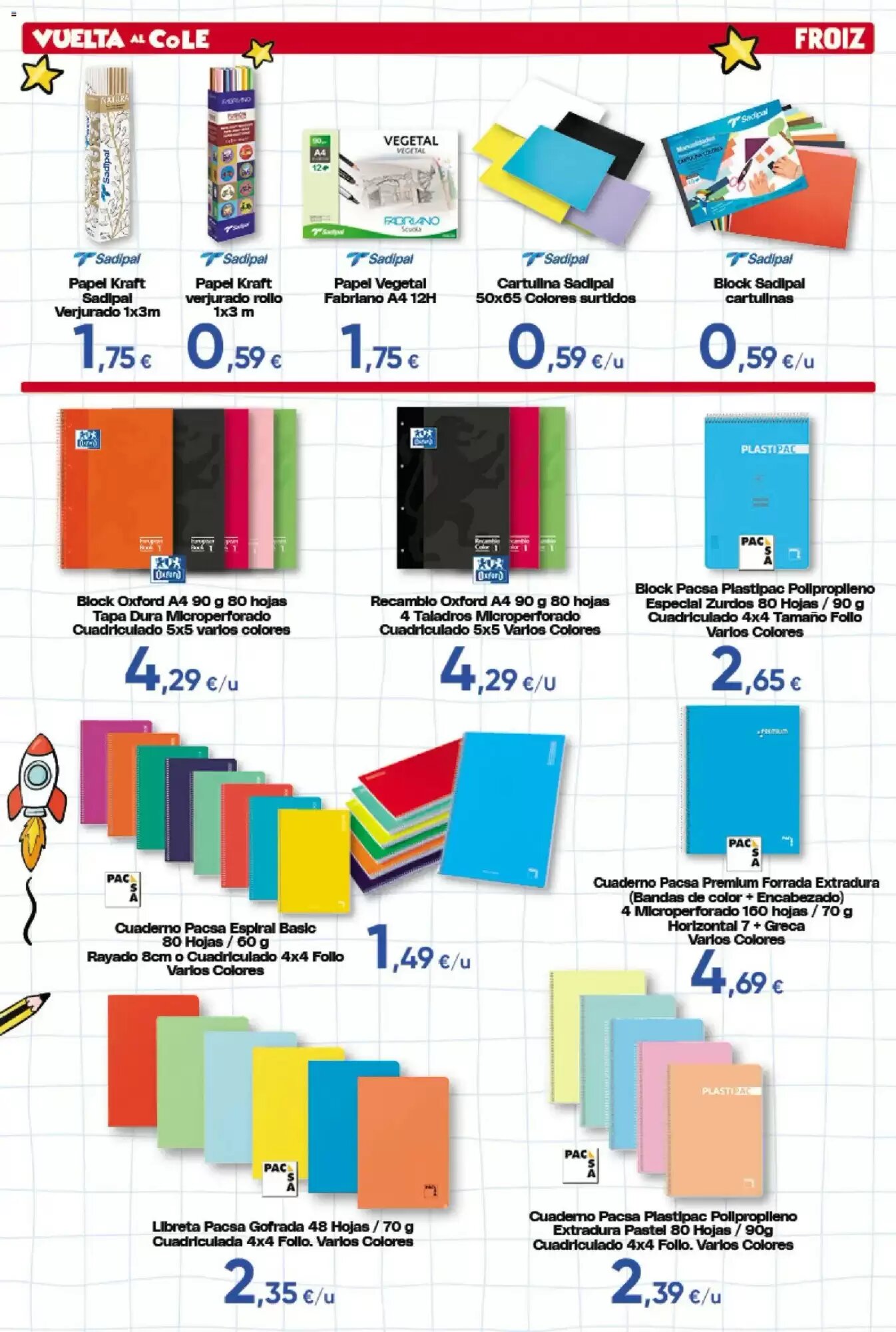 Folleto promocional de FROIZ válido desde el 25/08/2026 - Página 12.