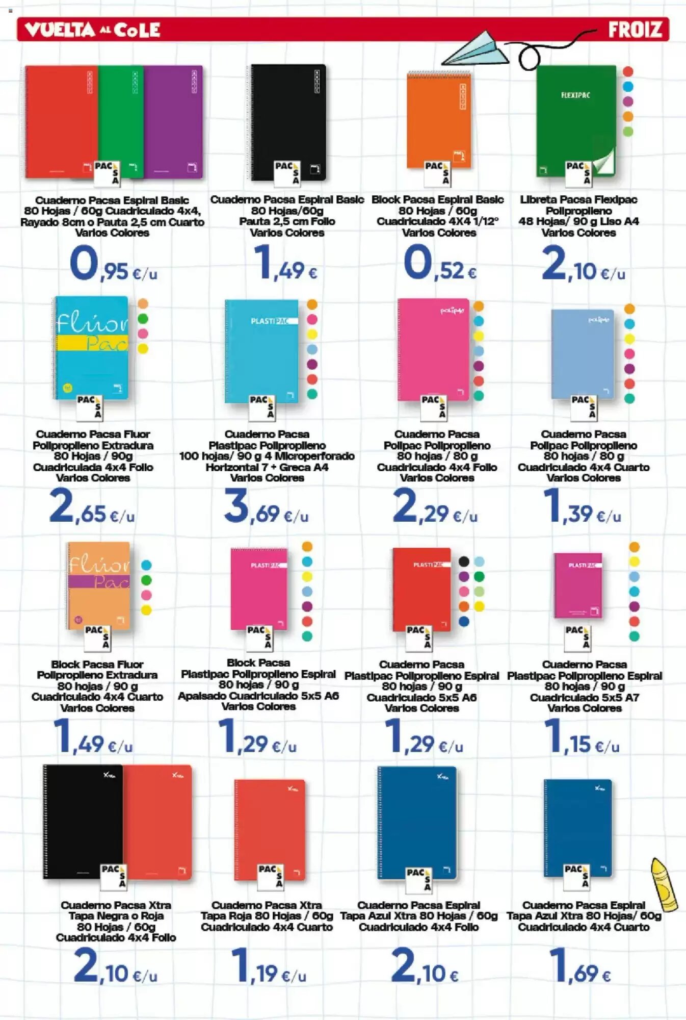 Folleto promocional de FROIZ válido desde el 25/08/2026 - Página 13.