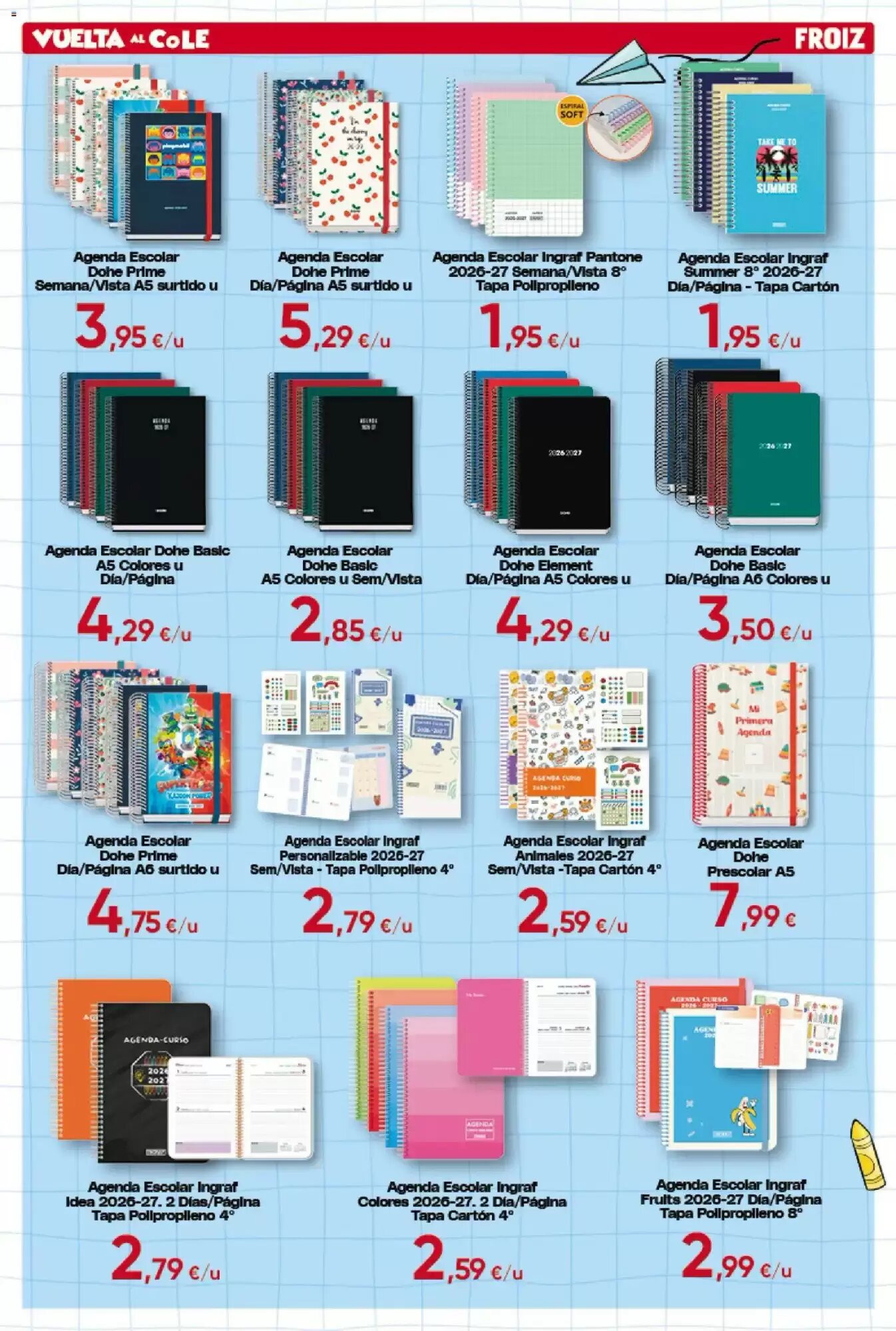 Folleto promocional de FROIZ válido desde el 25/08/2026 - Página 15.