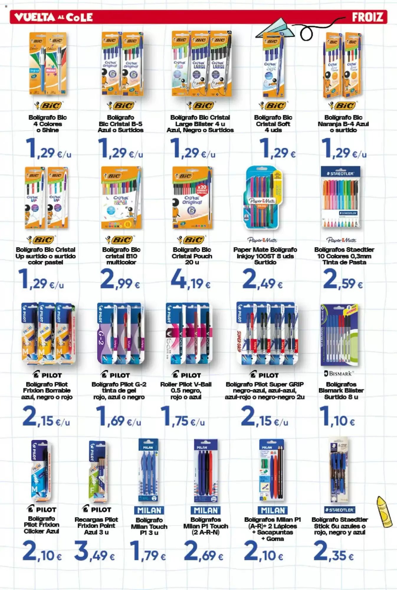 Folleto promocional de FROIZ válido desde el 25/08/2026 - Página 5.