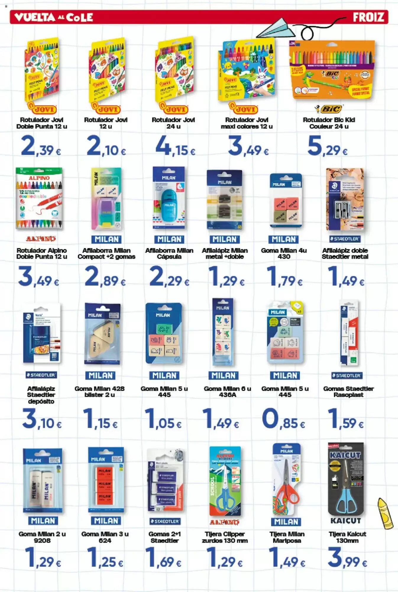 Folleto promocional de FROIZ válido desde el 25/08/2026 - Página 7.